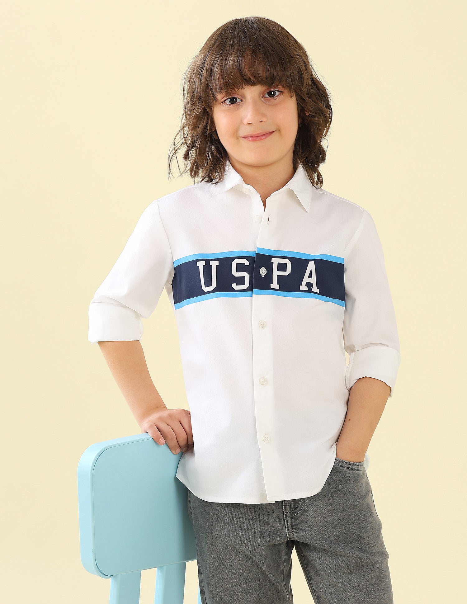 Twill Brand Printed Shirt