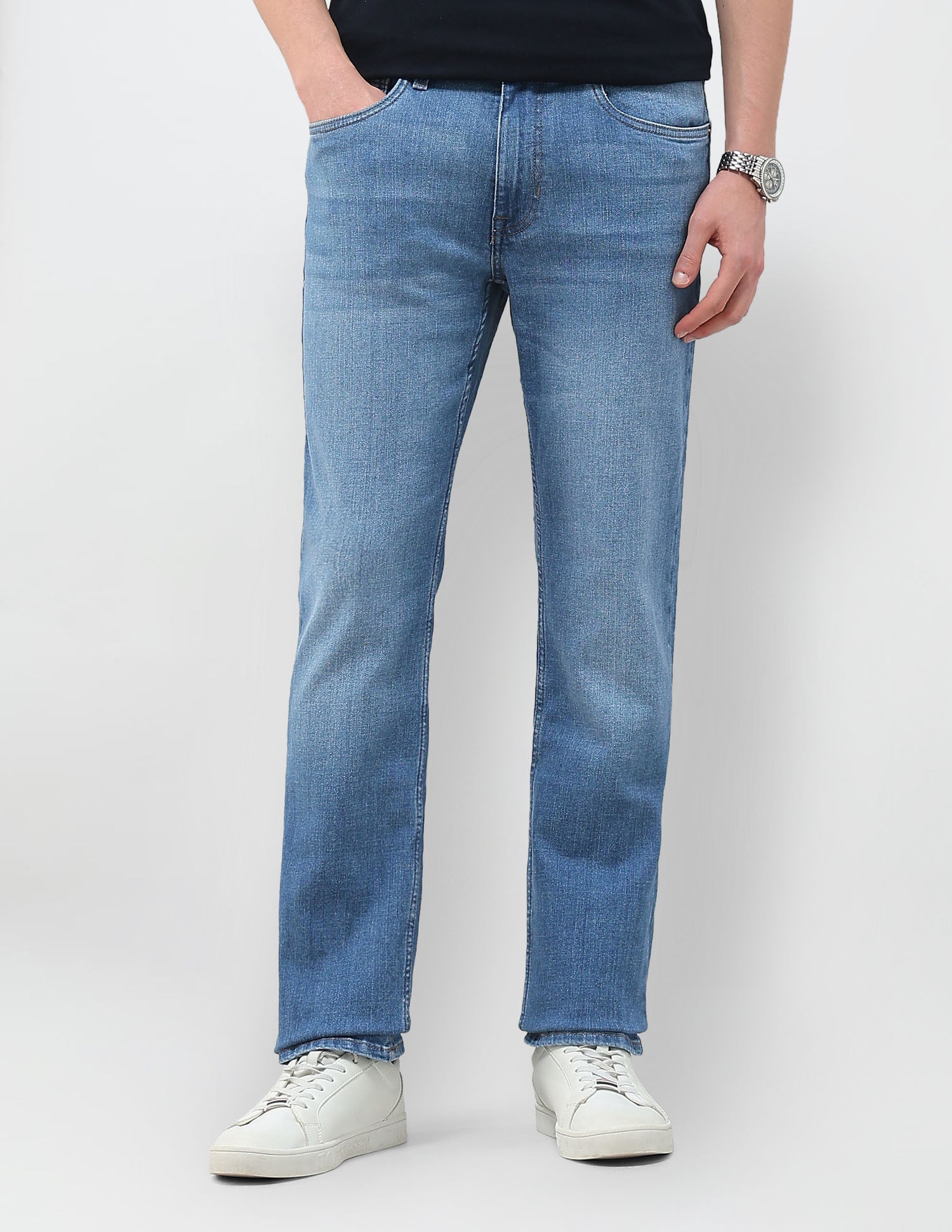 Connor Bootcut Fit Blue Jeans