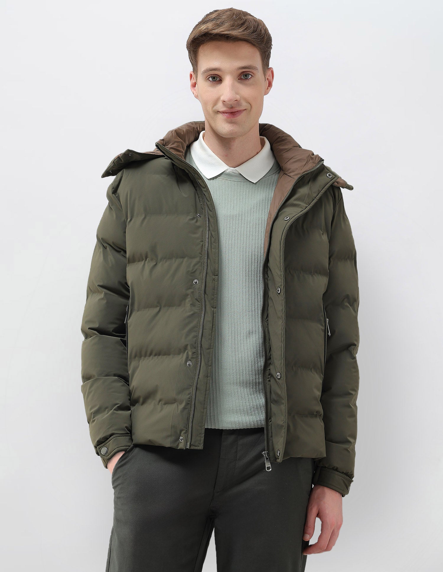 Detachable Hood Smartheat Jacket