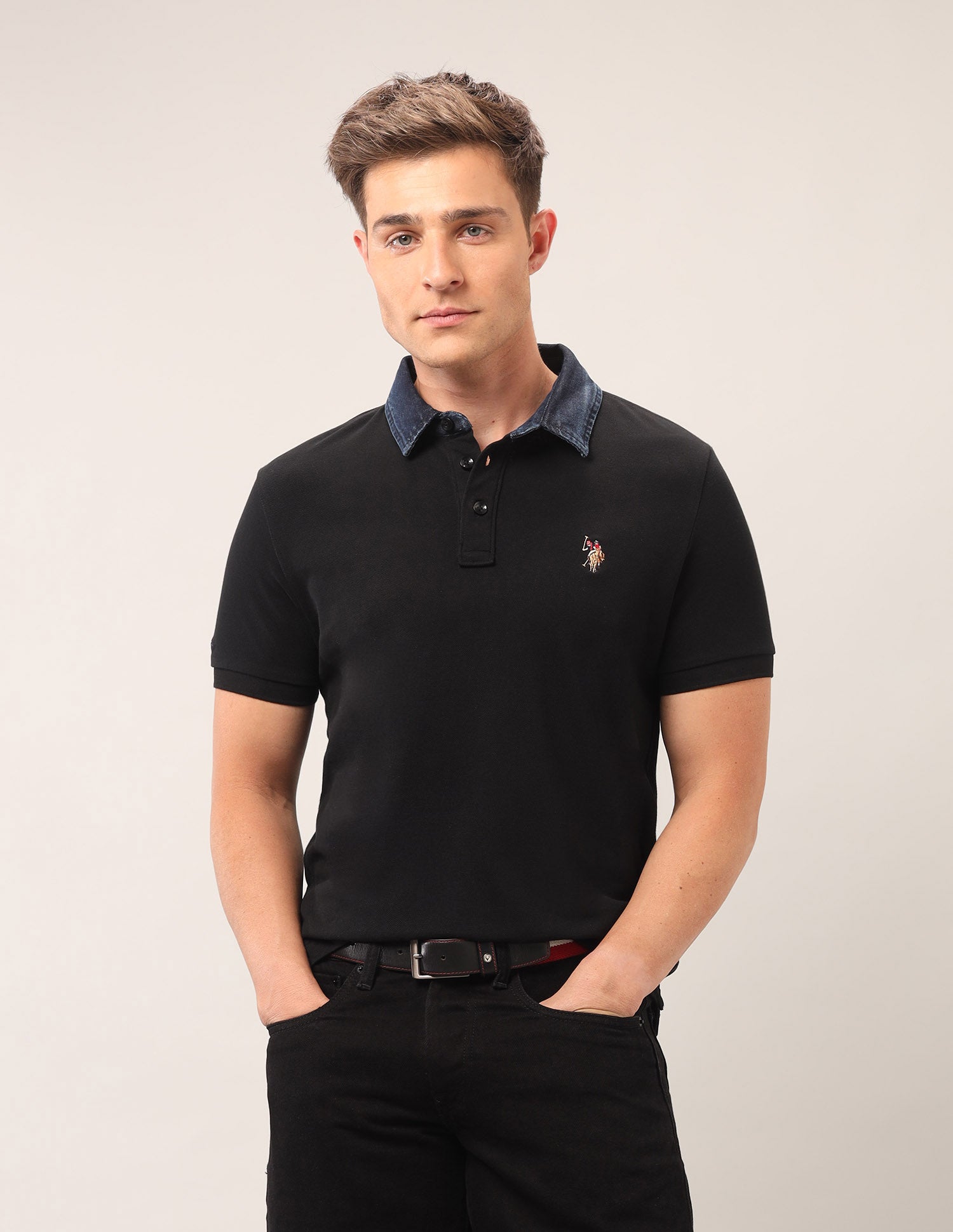 Solid Outdoor Polo Shirt