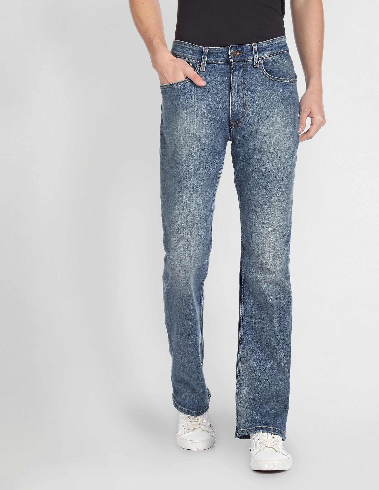 Stone Wash Connor Bootcut Jeans – U.S. Polo Assn. India