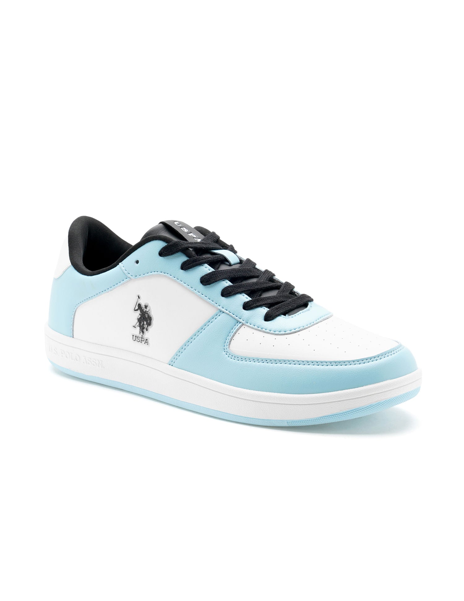 Men Rein Lt. Blue Retro Court Sneakers Lt. Blue - U.S. POLO ASSN. | Large