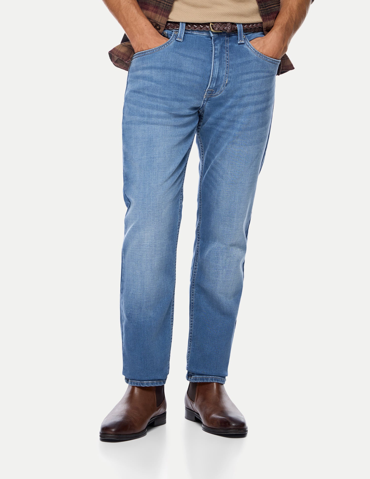 Harold Slim Straight Blue Jeans