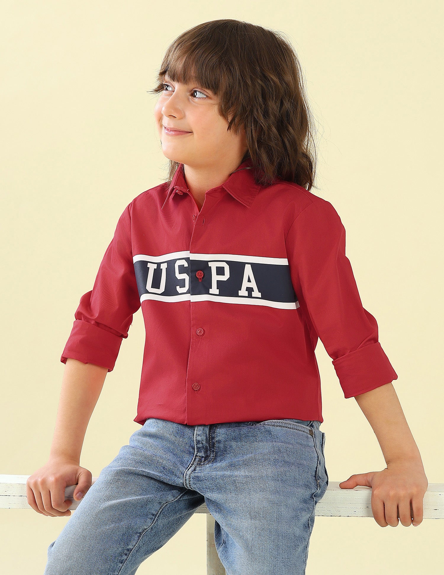 Twill Brand Printed Shirt