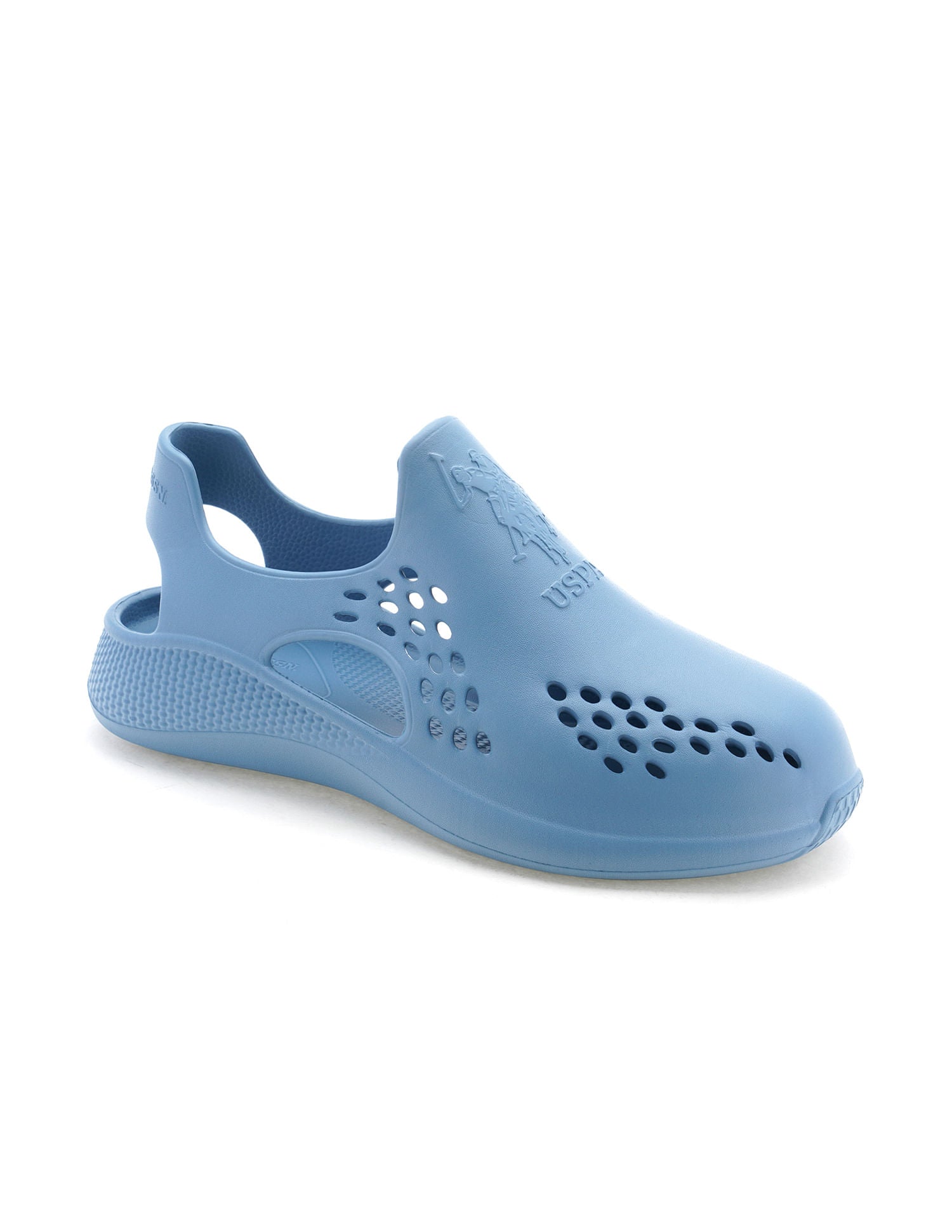 Men Noan 2.0 Blue Foam Walk Clogs Blue - U.S. Polo Assn. India | Large