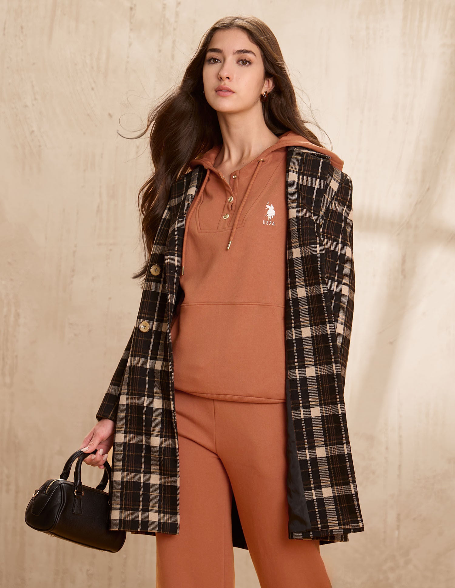 Brand Printed Hooded Sweatshirt