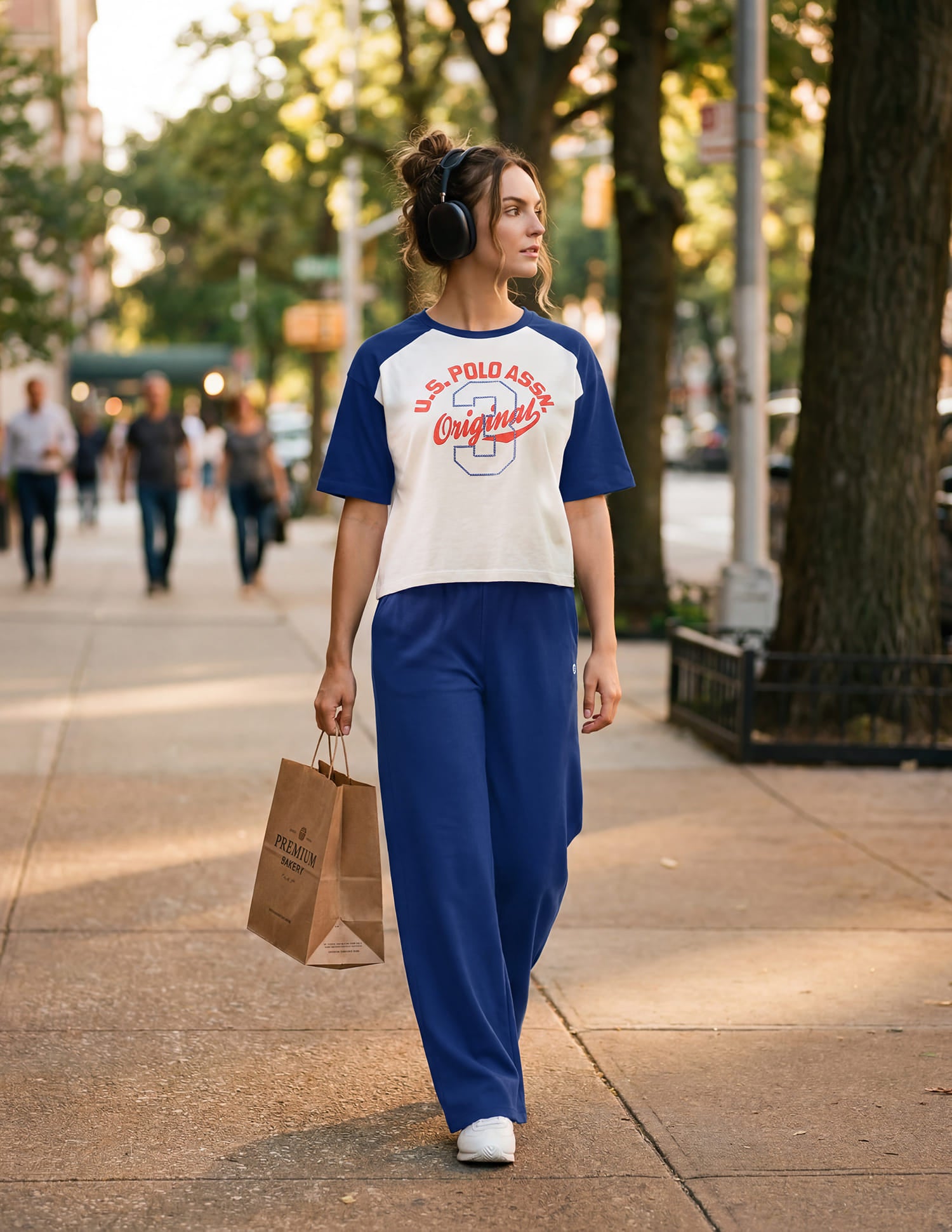 Brand Printed Relaxed T-Shirt