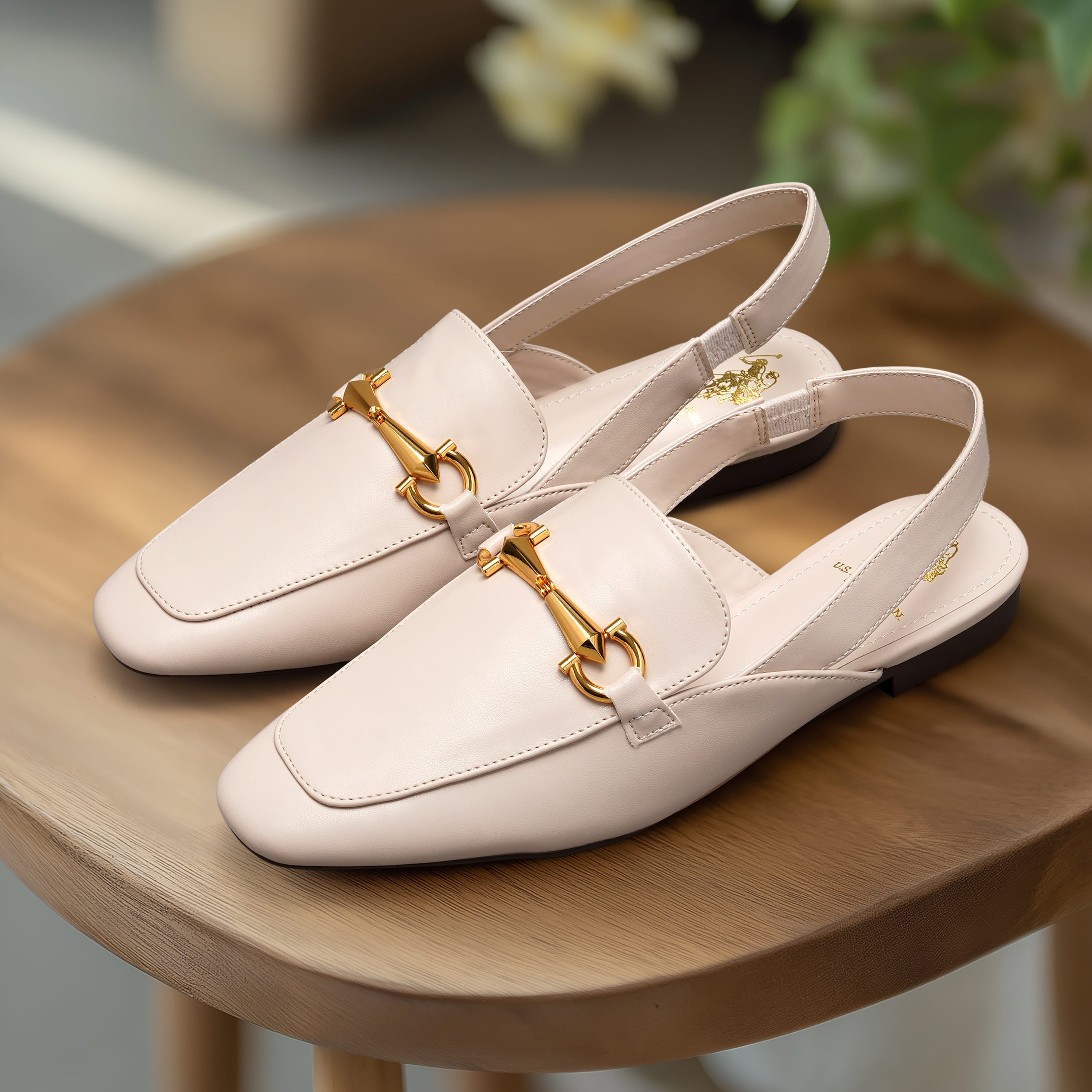 Amalia Nude Ballerinas Nude - U.S. Polo Assn. India | Large