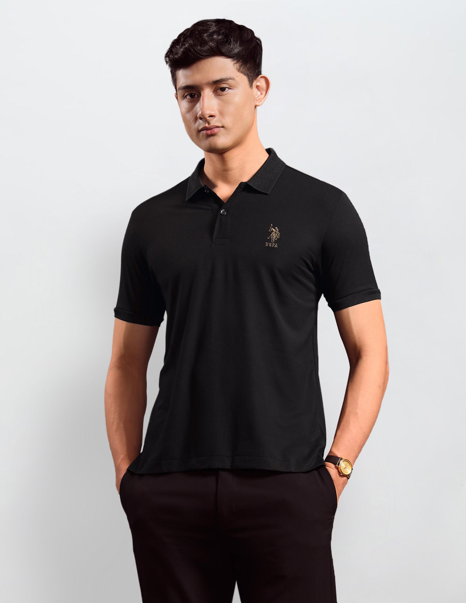 Solid Regular Fit Polo shirt