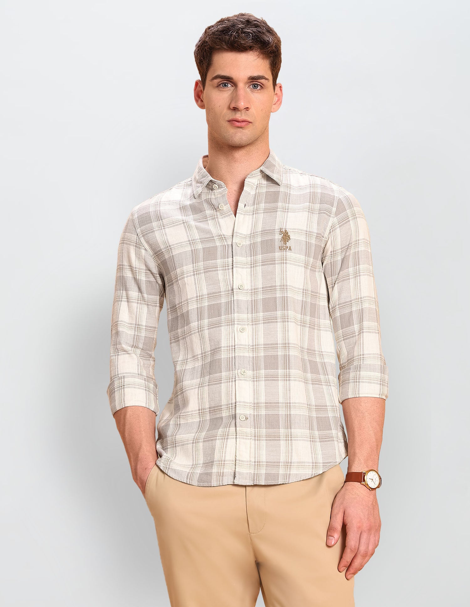 Tartan Checked Legend Of Horseshoe Shirt