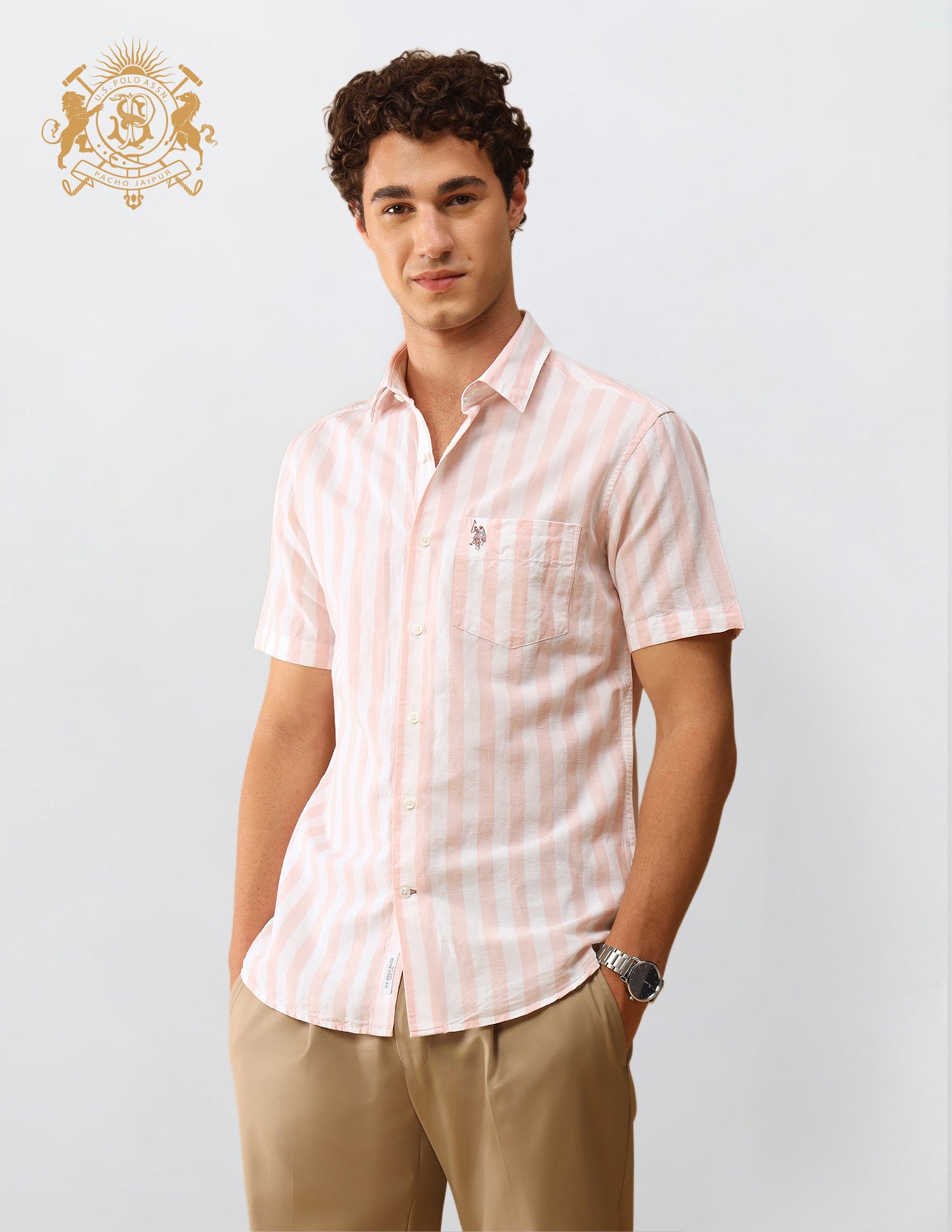 Pacho X Vertical Striped Regular Fit Shirt