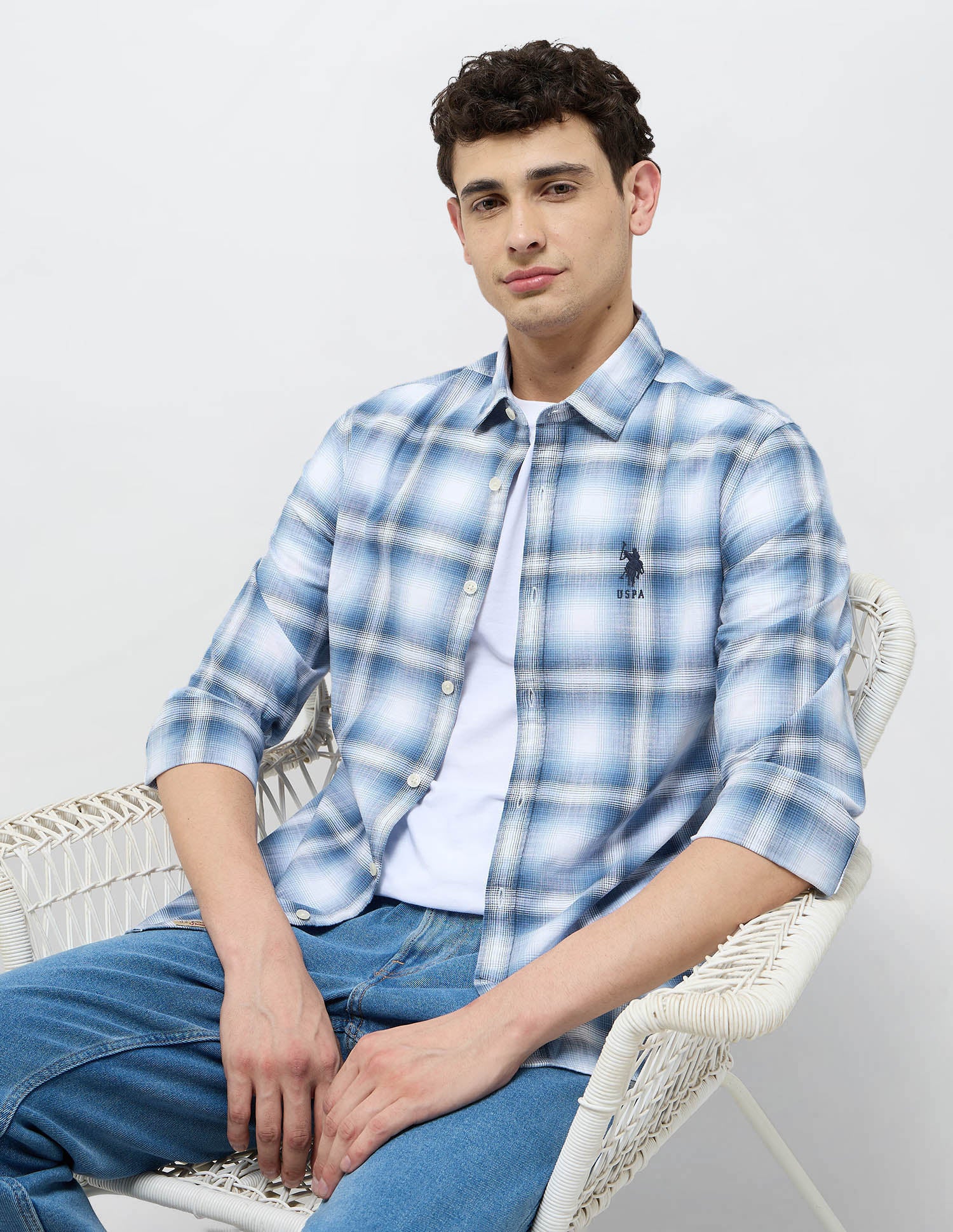 Regular Fit Tartan Checked Shirt