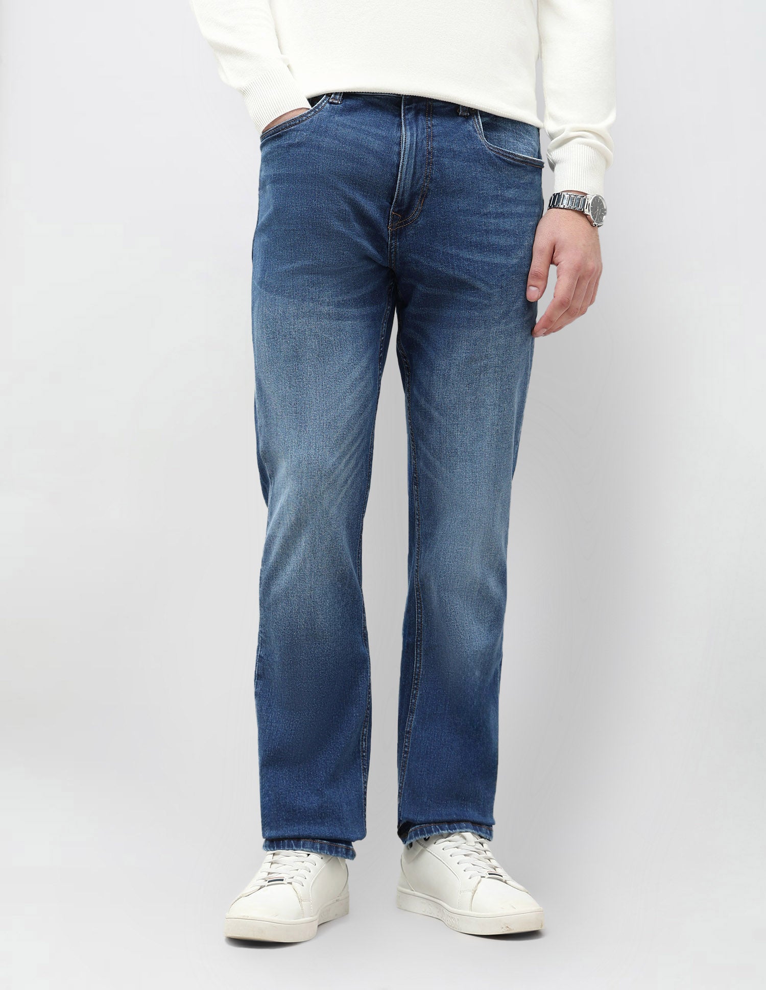 Connor Bootcut Blue Jeans