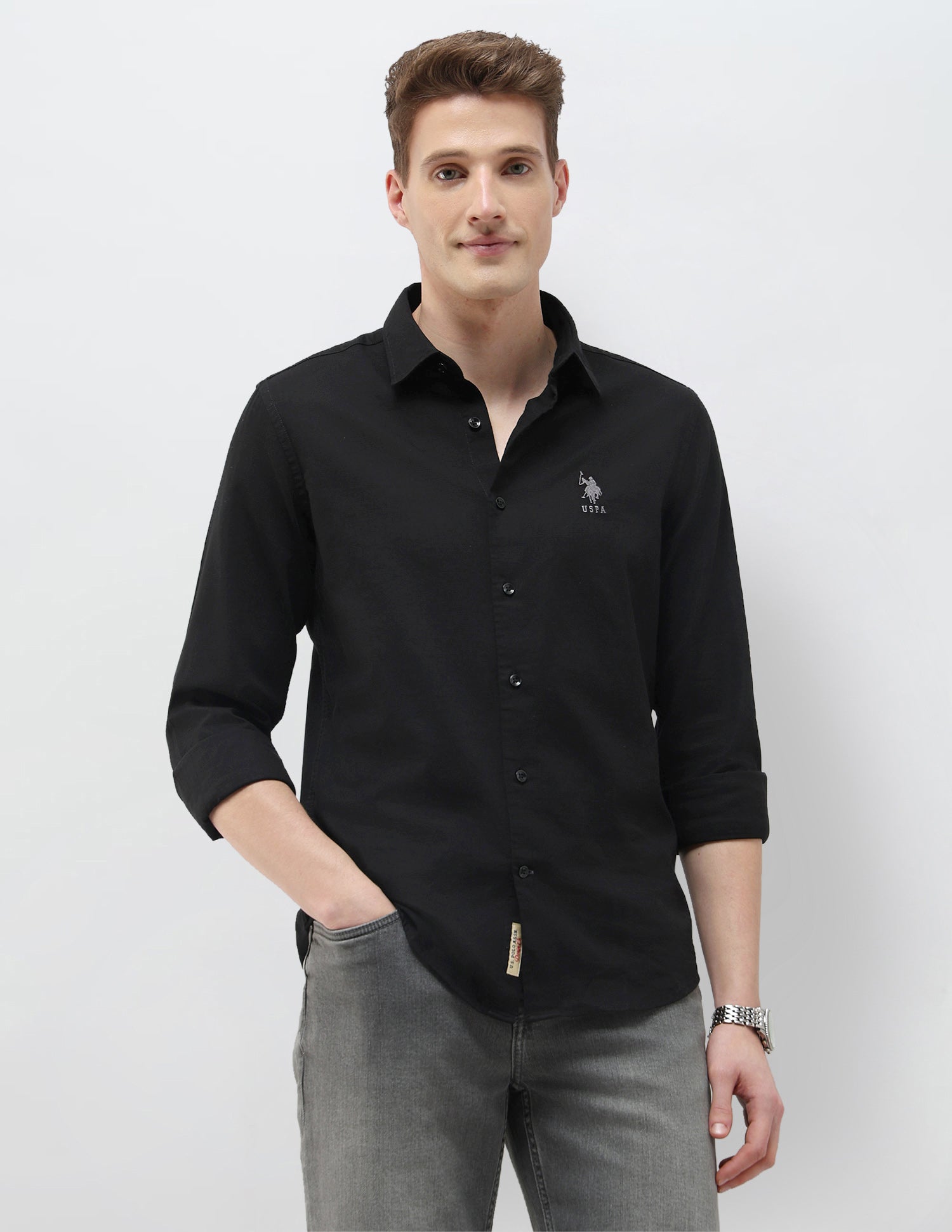 Solid Summer House Regular Fit Shirt