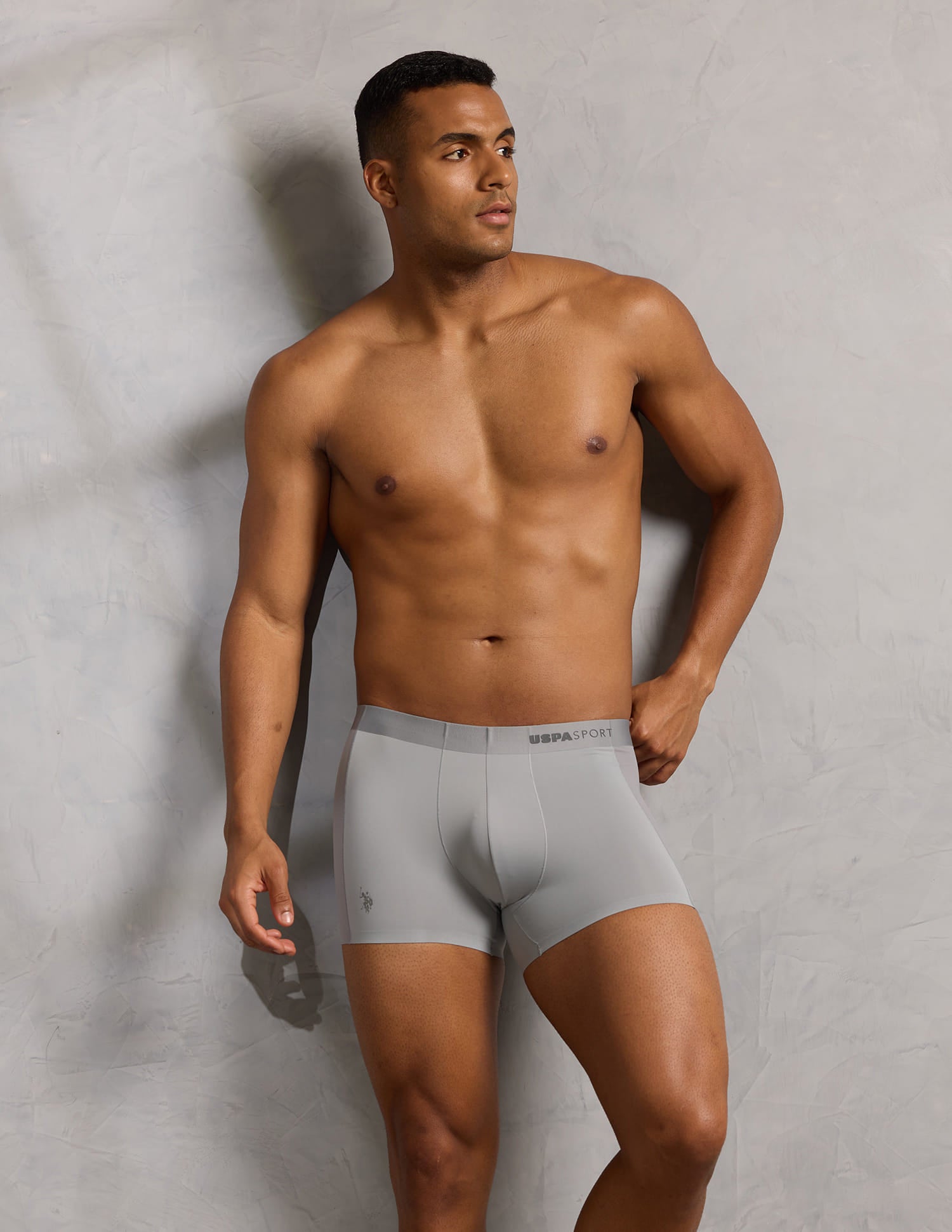 Micro Fibre Seamless High Stretch Trunk Grey - U.S. Polo Assn. India | Large