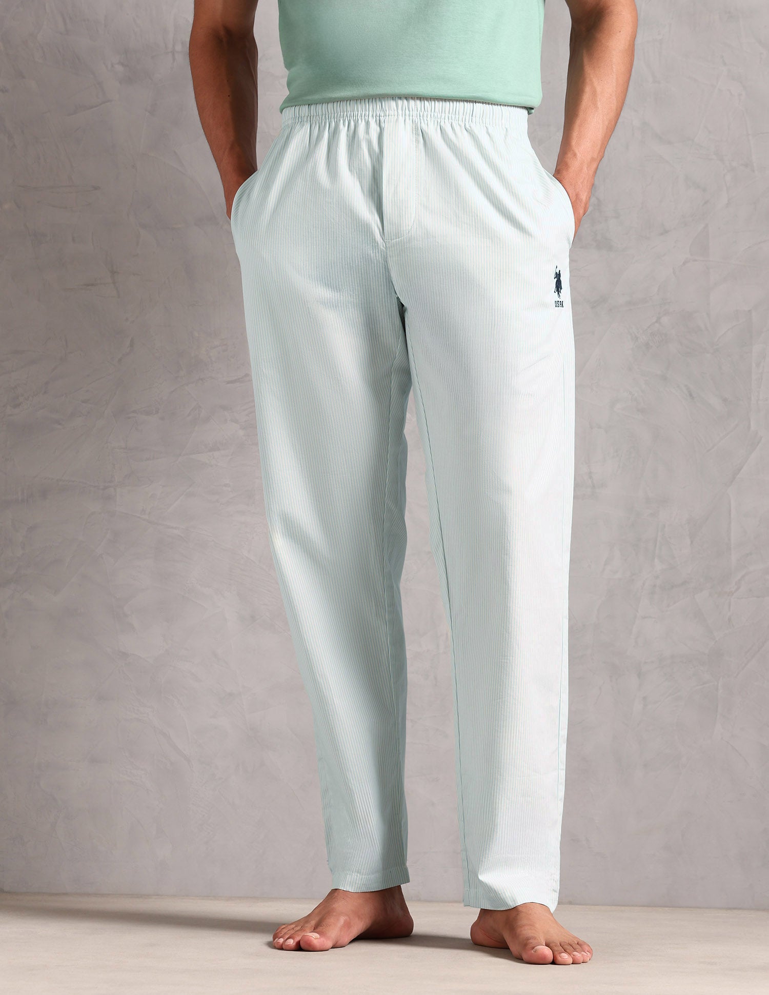 Pure Cotton Striped LP004 Lounge Pants - Pack Of 1