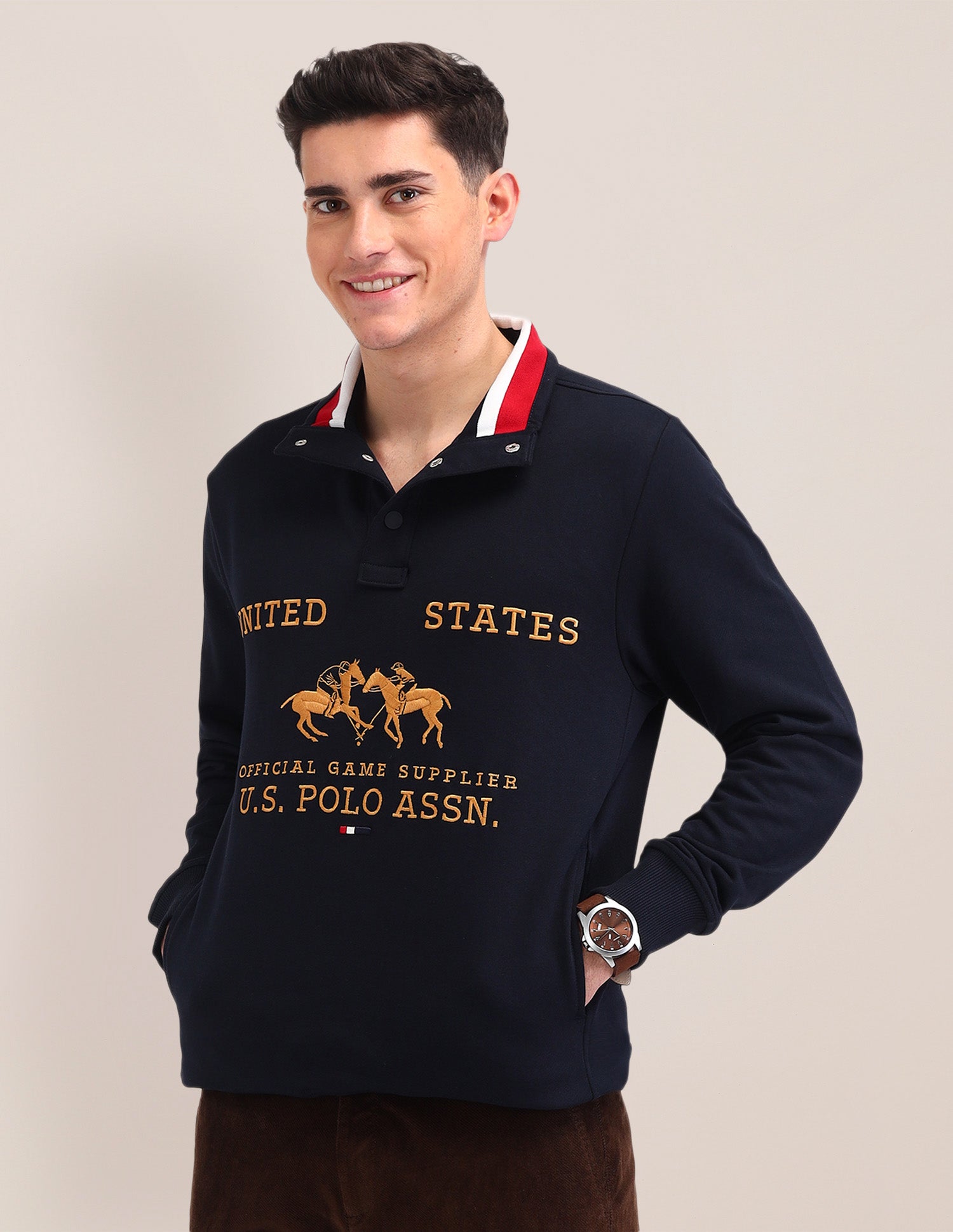 Brand Printed Sweatshirt