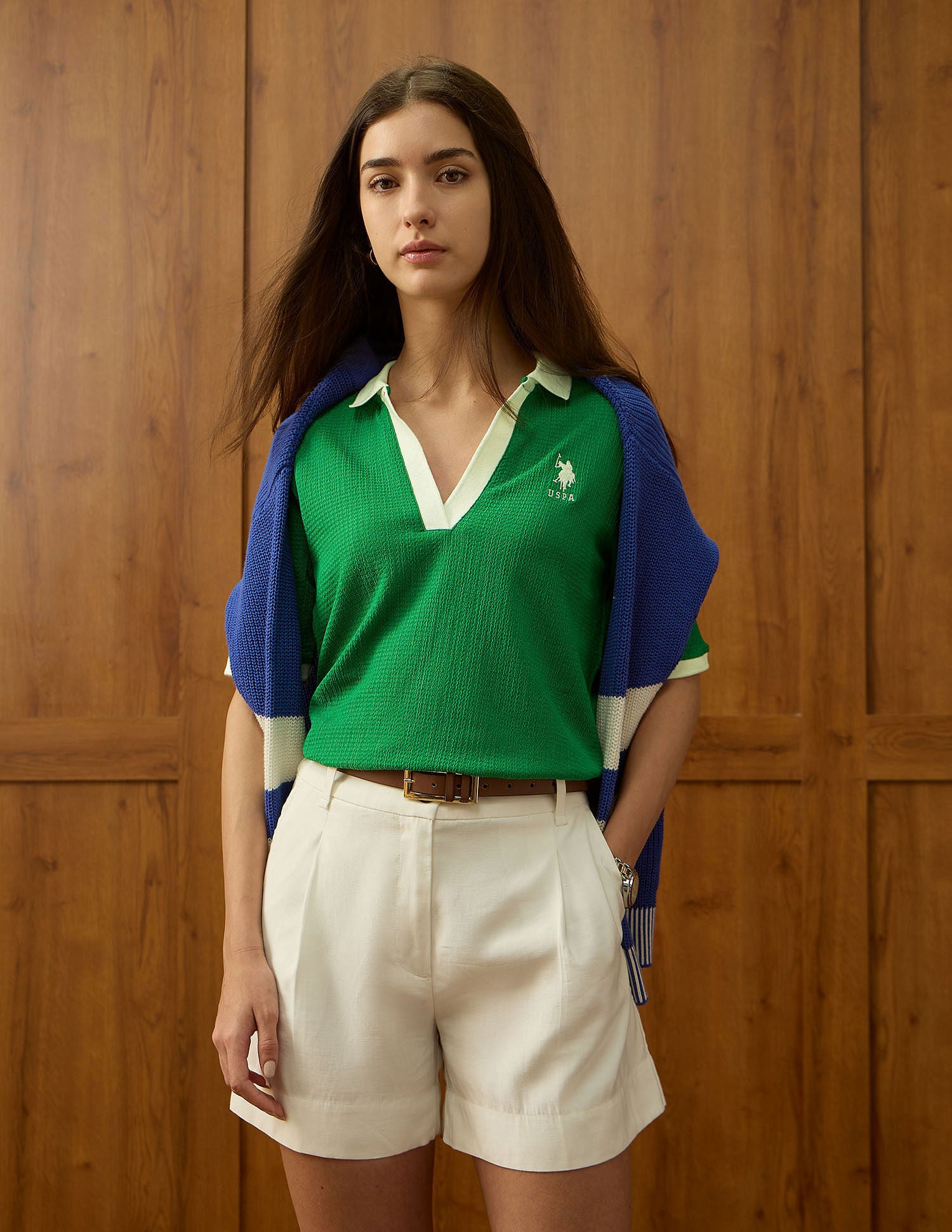 Regular Fit Textured Polo Shirt