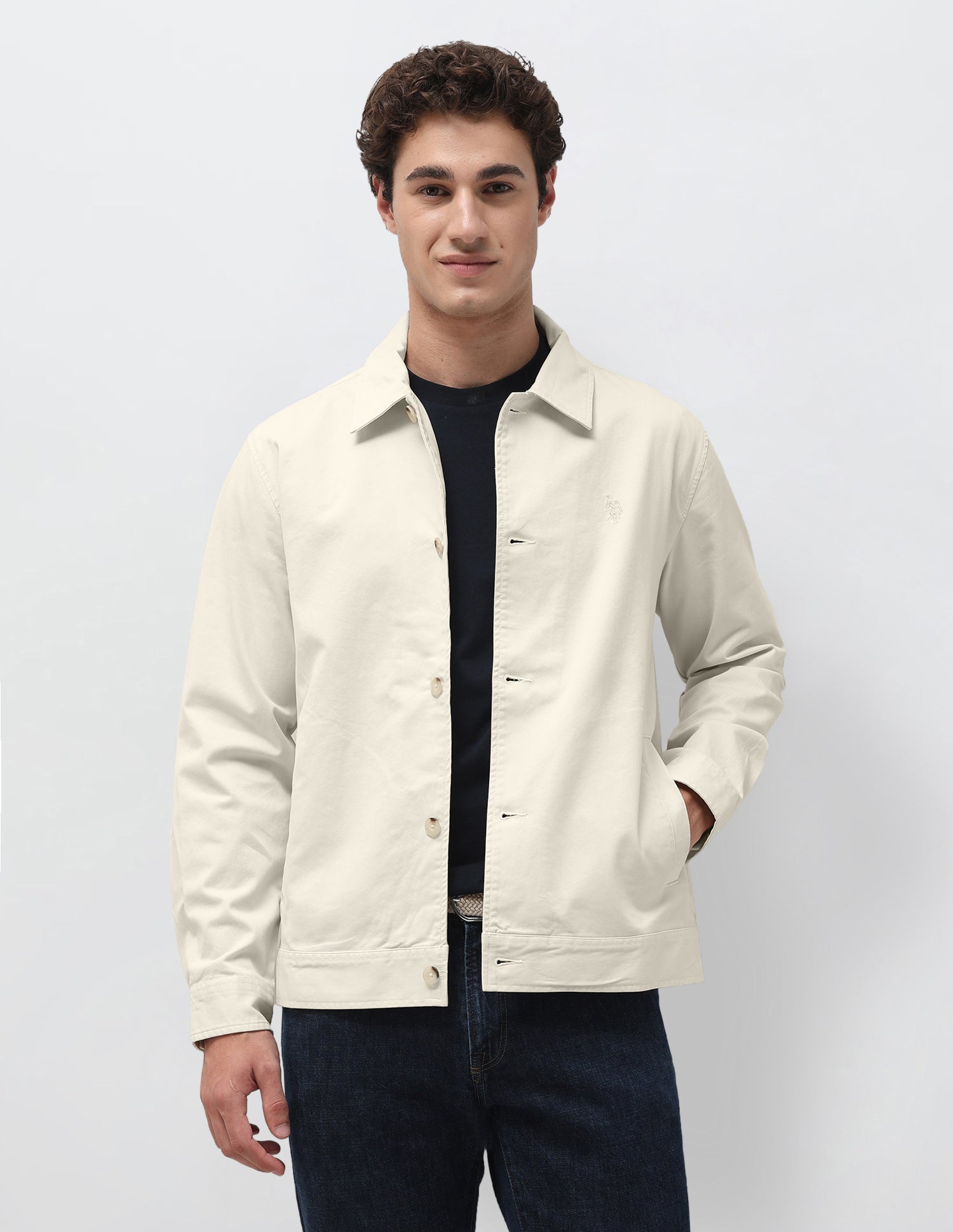 Solid Regular Fit Shacket