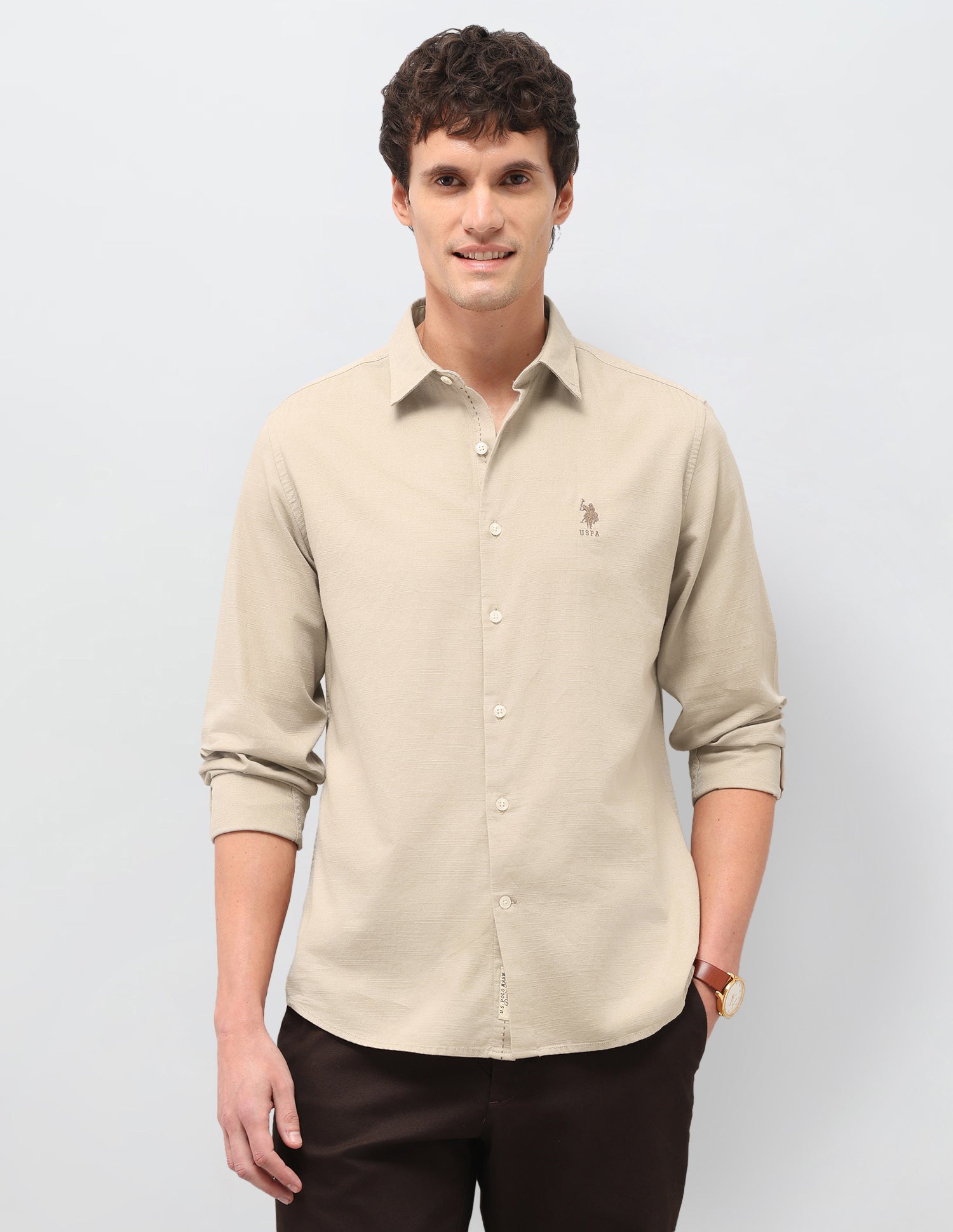 Dobby Solid Shirt