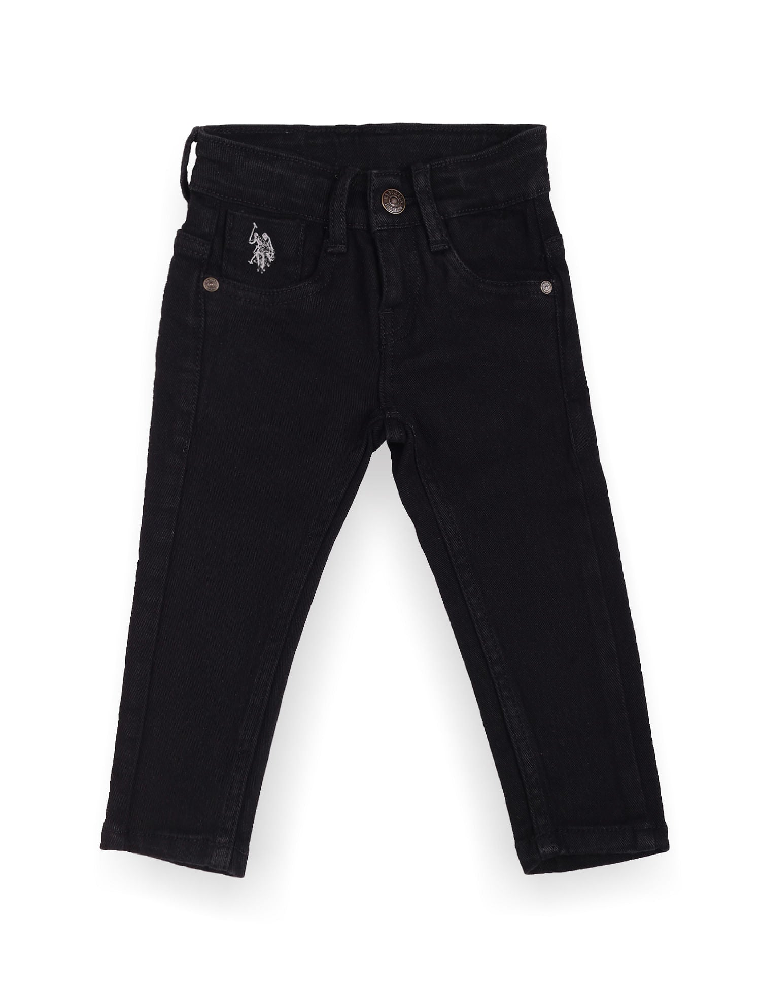 Slim Fit Black Jeans