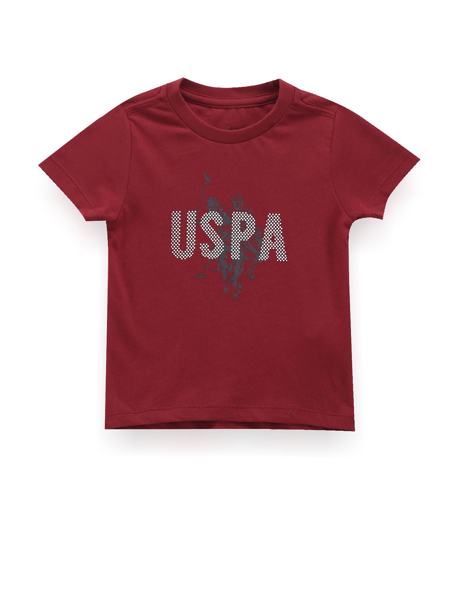 Boys Brand Print Cotton T-Shirt