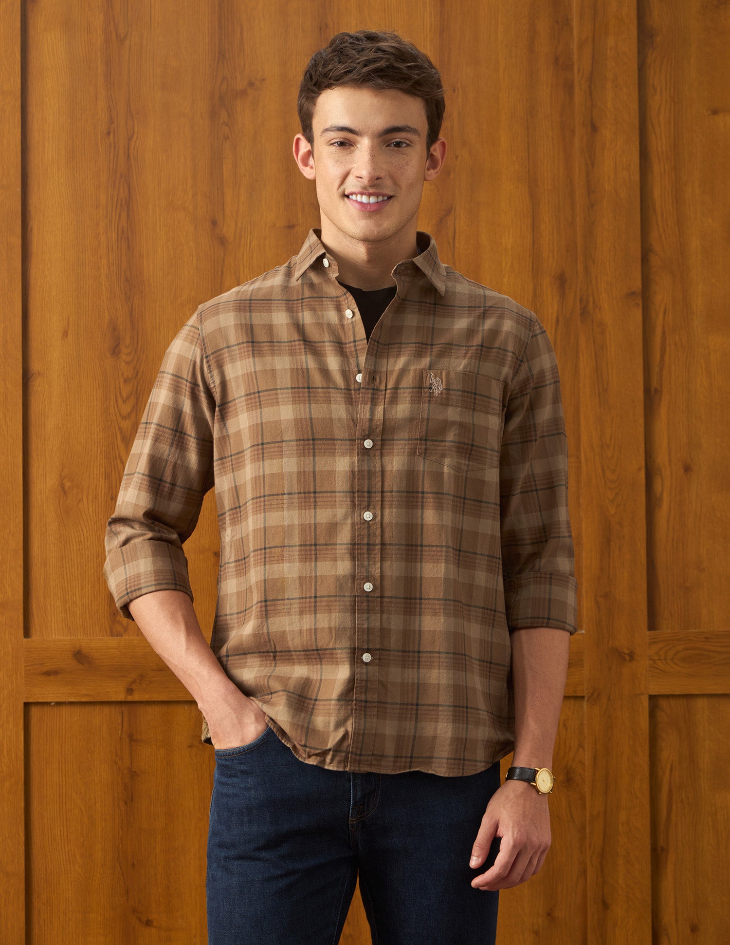 Tartan Checked Regular Fit Shirt