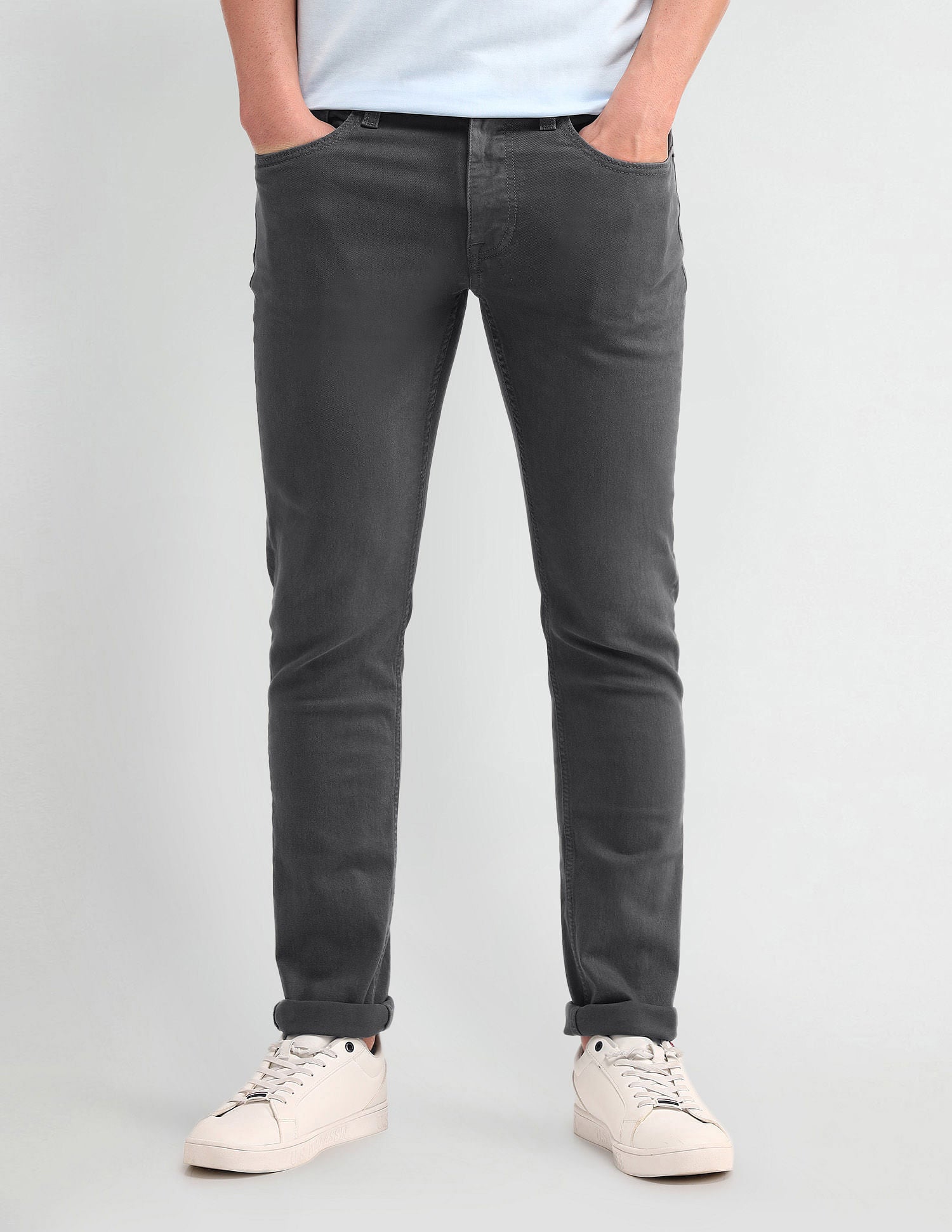 Brandon Slim tapered Fit Jeans Black - U.S. Polo Assn. India | Large