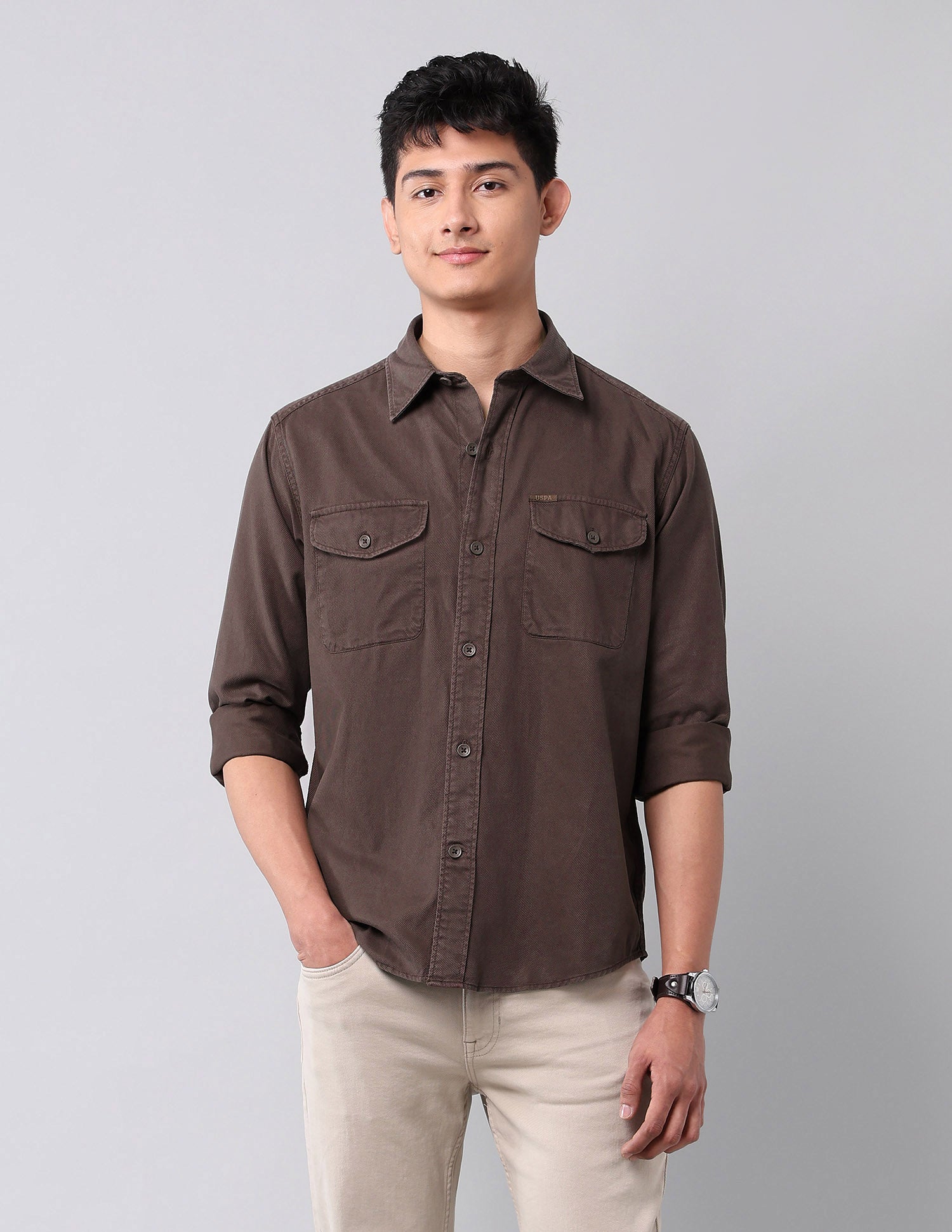Comfort Fit Twill Shirt