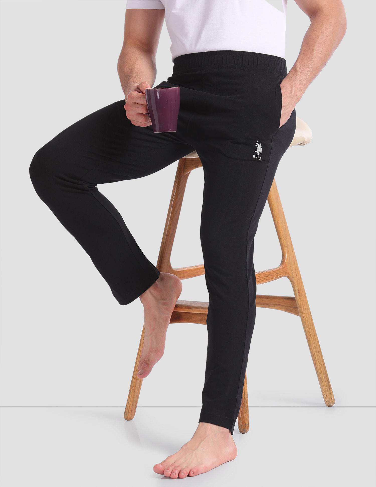 Cotton Stretch OELP1 Lounge Track Pants - Pack Of 1