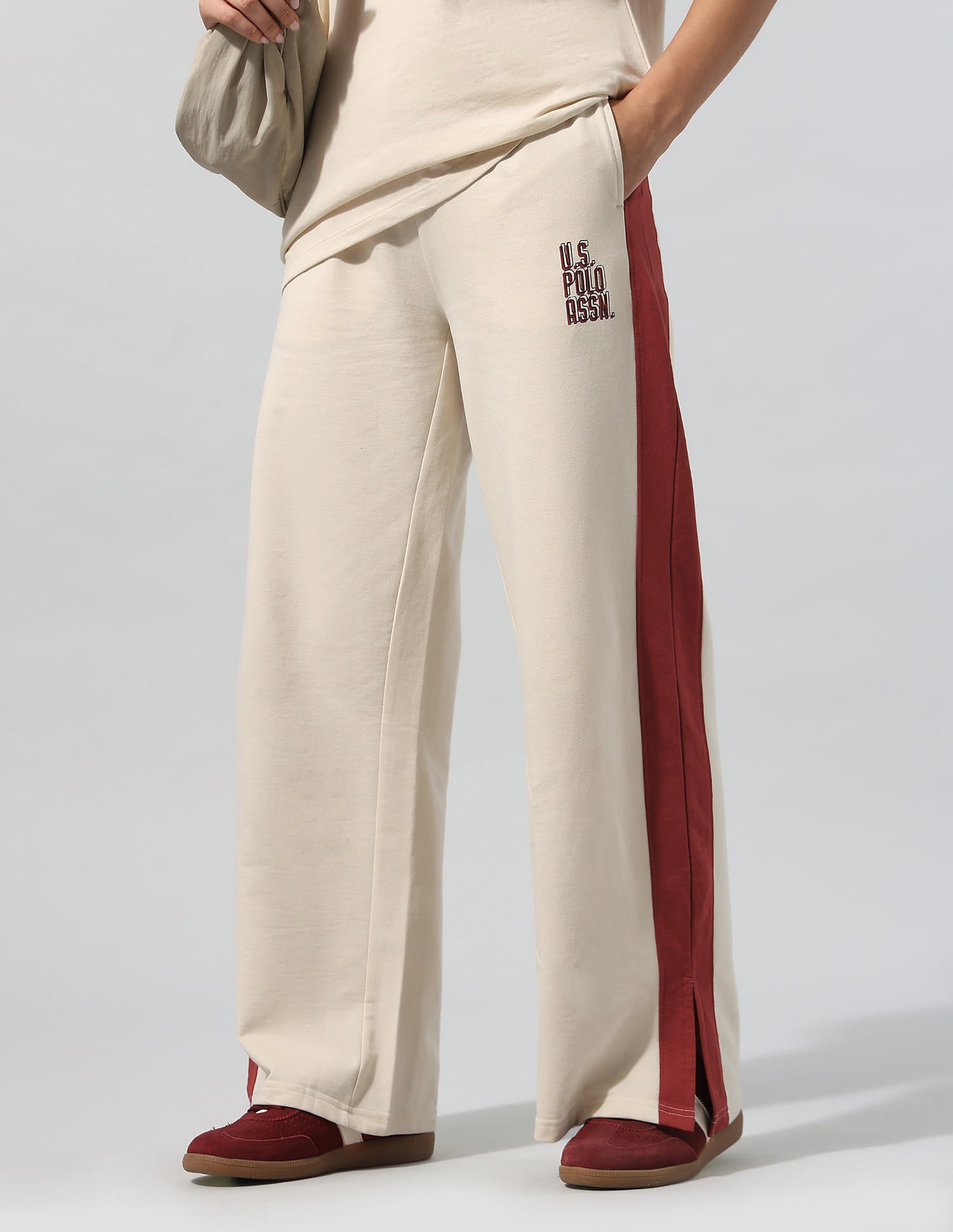 High Rise Wide Leg Trousers