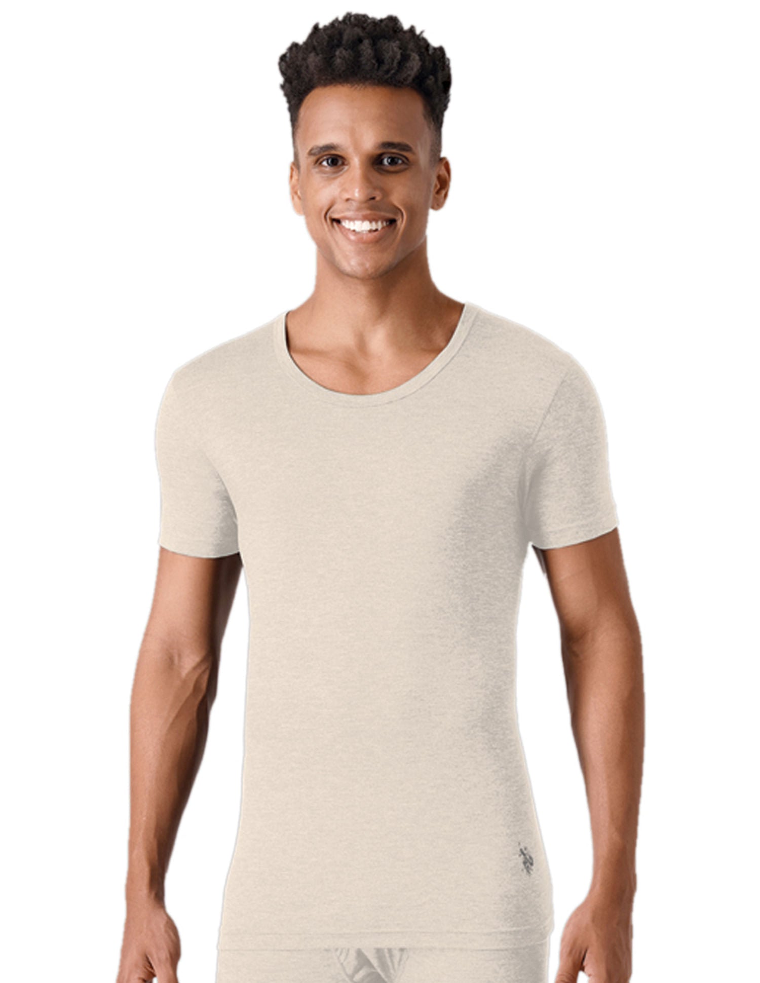 Slim Fit Heathered I754 Thermal T-Shirt - Pack Of 1