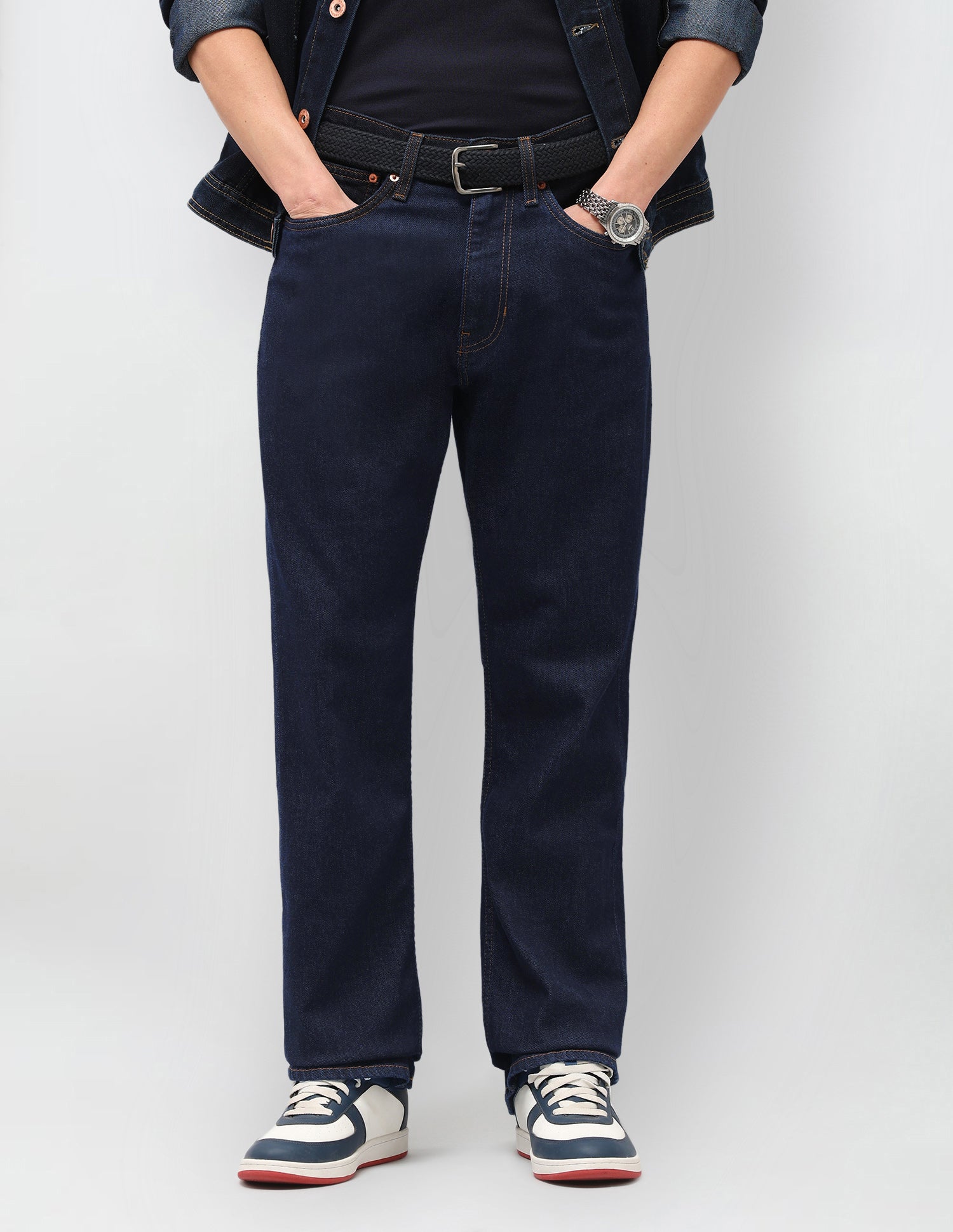 Solid Bootcut Jeans Blue - U.S. Polo Assn. India | Large