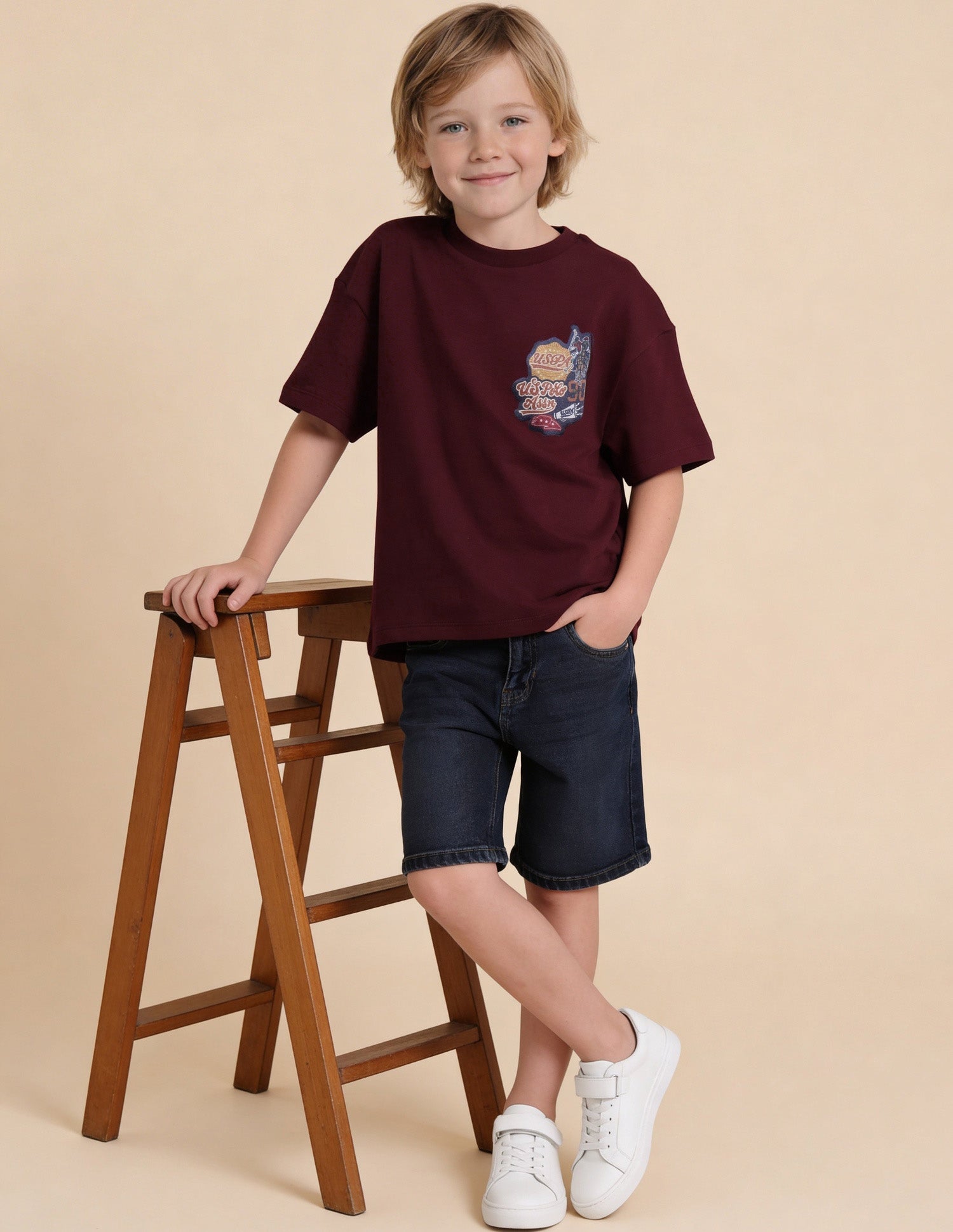 Graphic Brand Printed Oversized Fit T-Shirt