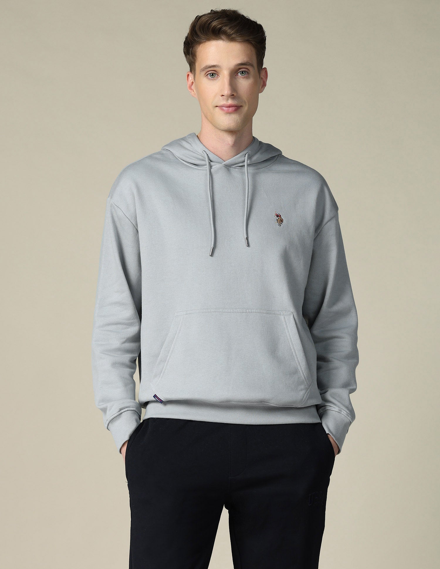 Relaxed Fit Solid Sweatshirt