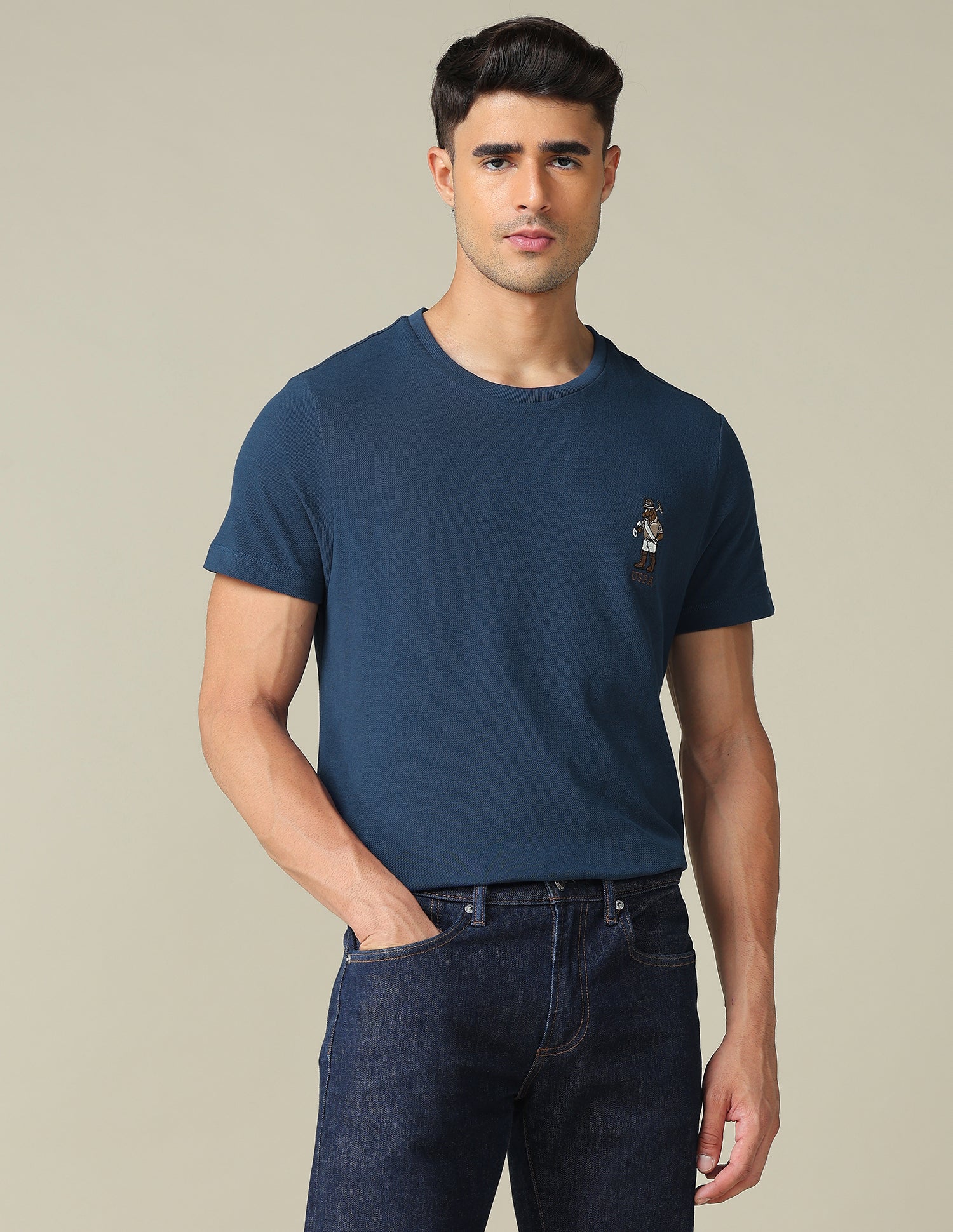 Pure Cotton Regular Fit T- Shirt
