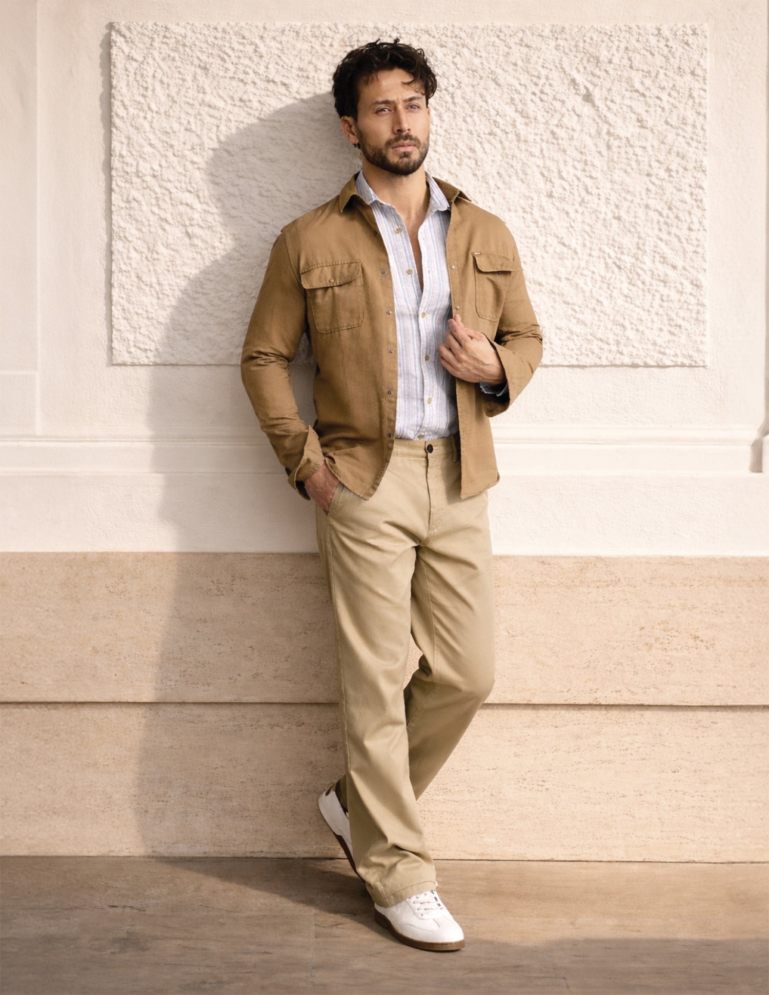 Riley Straight Fit Solid Trousers