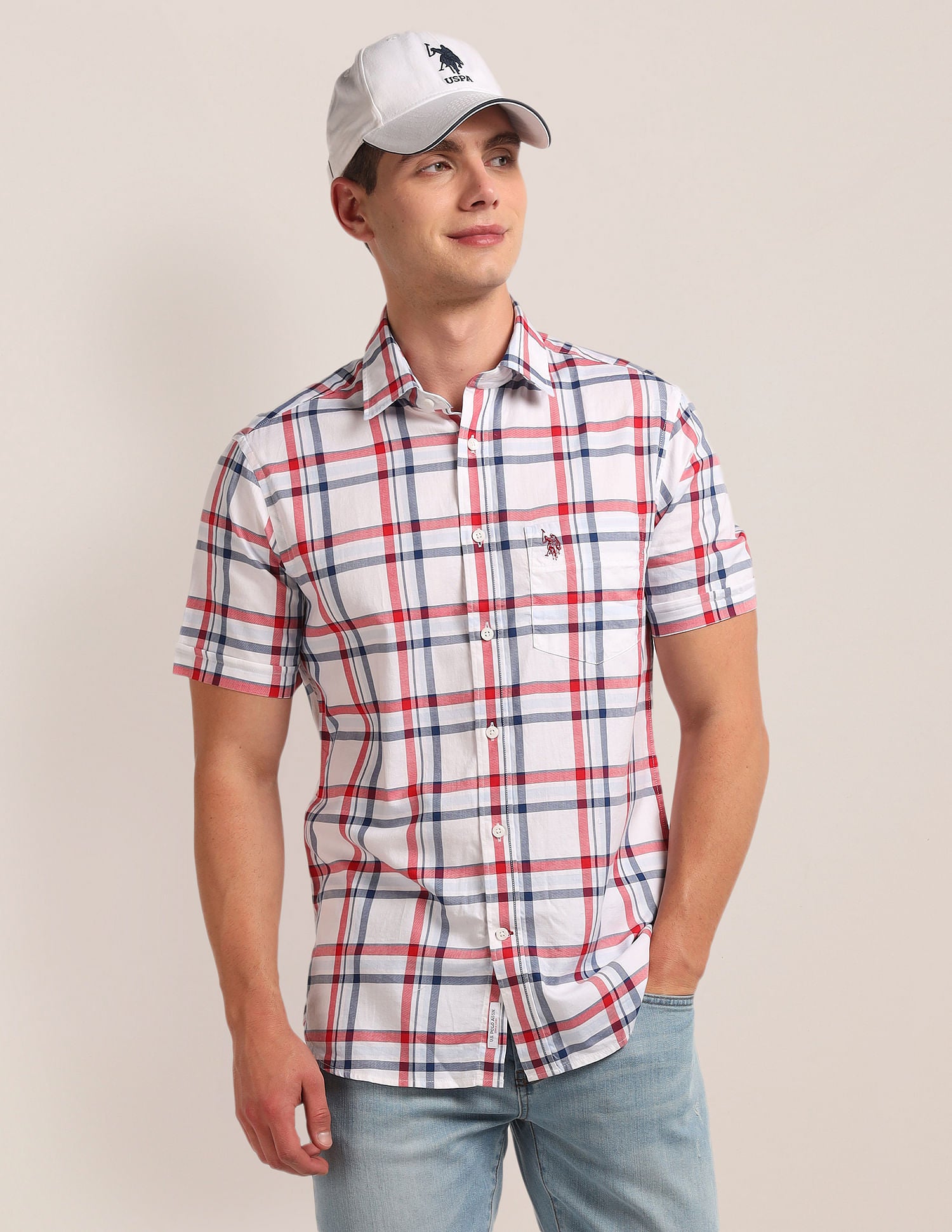 Tartan Check Twill Shirt