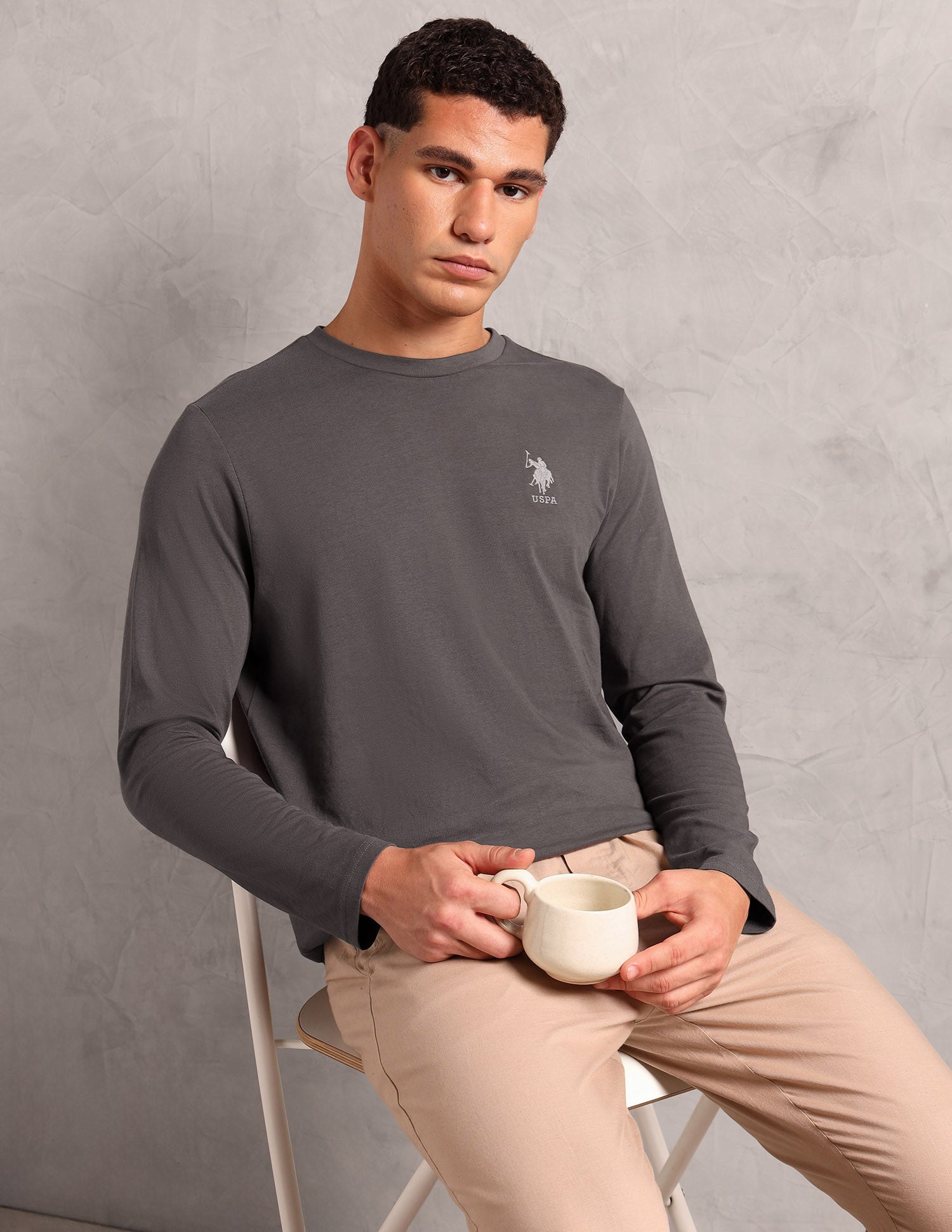 Comfort Fit Solid I693 Lounge T-Shirt - Pack Of 1