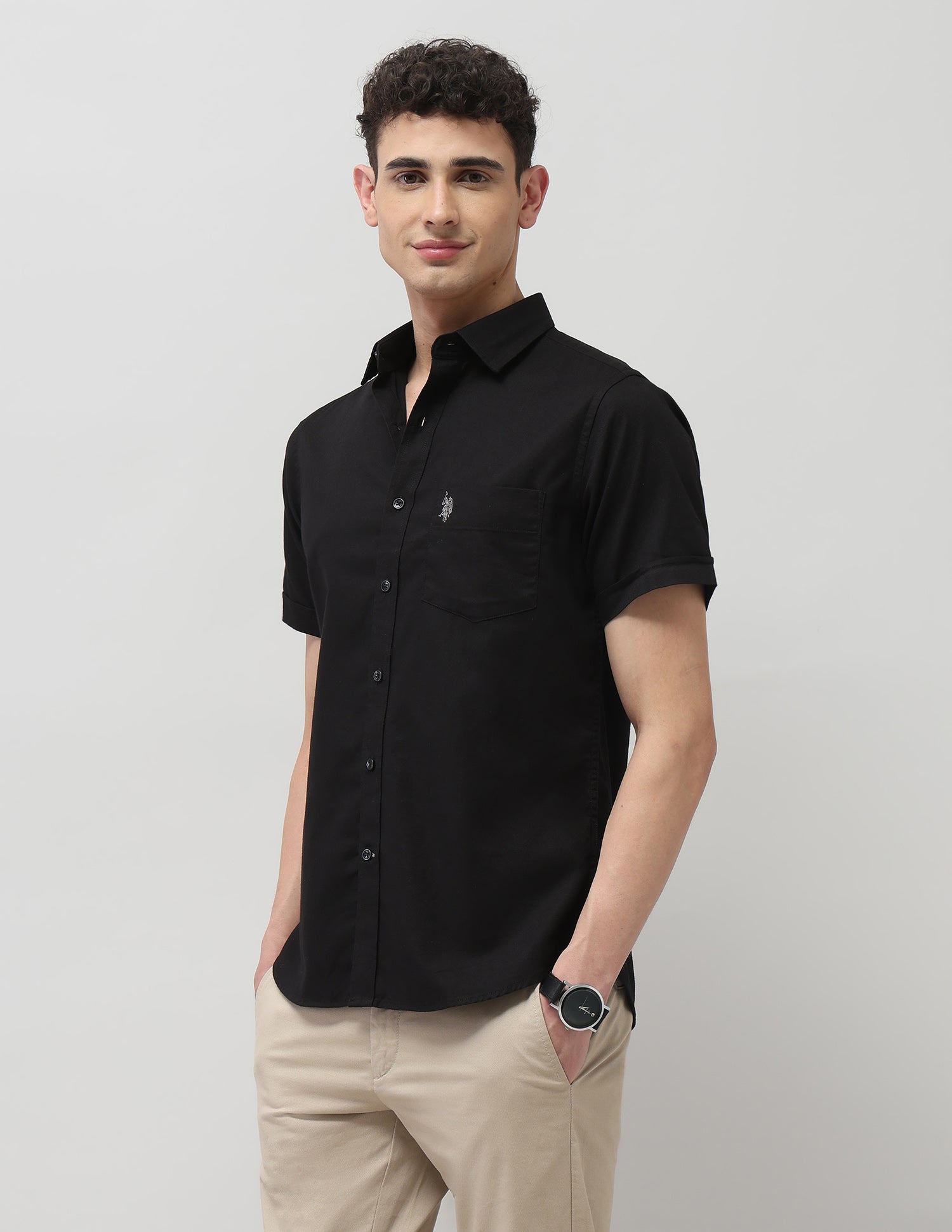 Pure Cotton Tailored Fit Shirt