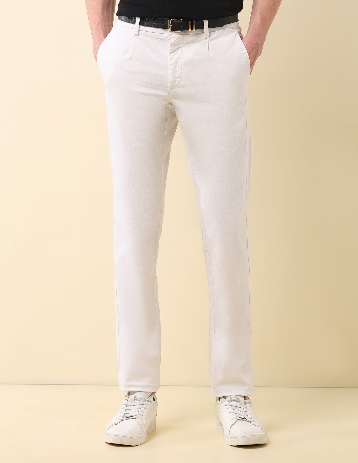 Denver Mid Rises Mid Rise Denver Slim Fit Trousers – U.S. Polo Assn. India