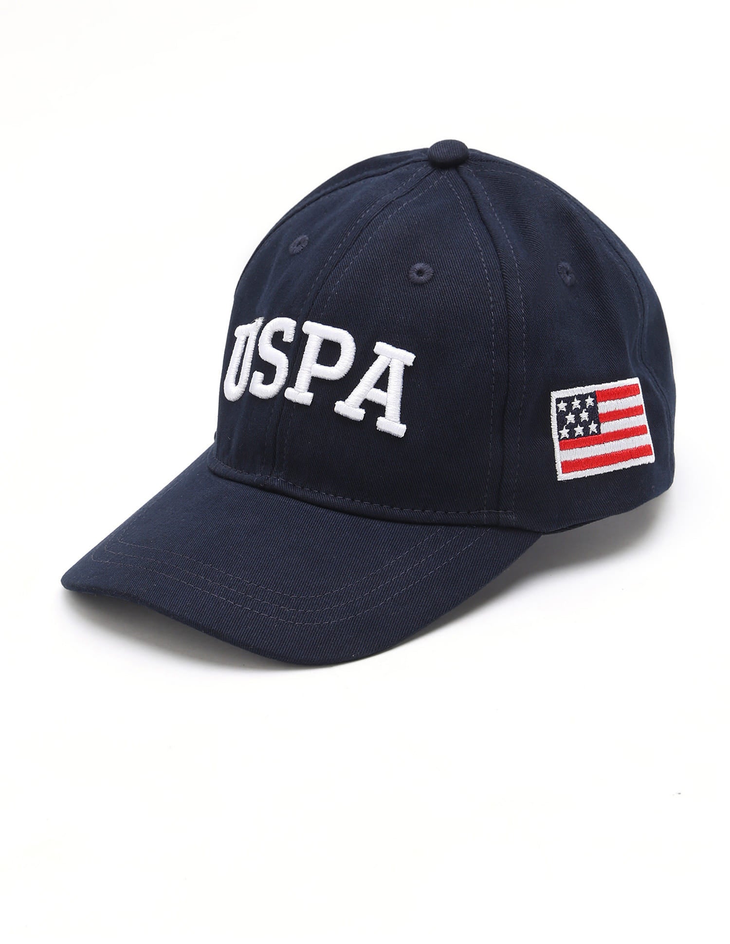 Brand Embroidered Twill Cap Blue - U.S. Polo Assn. India | Large