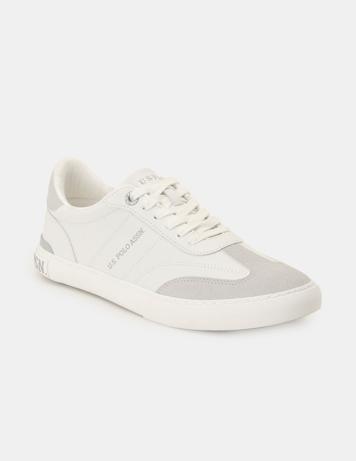 Men Colourblocked Gian 3.0 Sneakers Off White - U.S. POLO ASSN. | Large