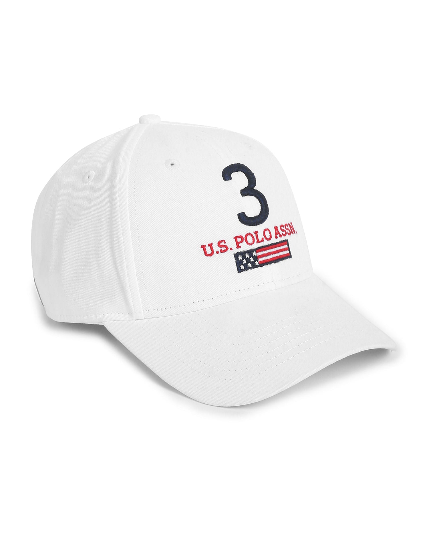 Boys EmbroideFlag Soria Cap White - U.S. POLO ASSN. | Large