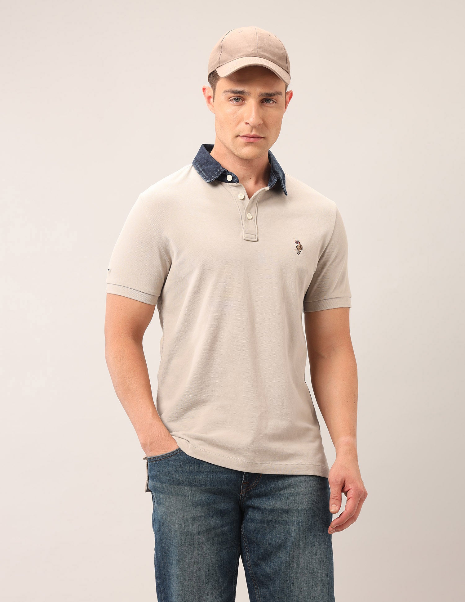 Muscle Fit Outdoor Polo Shirt