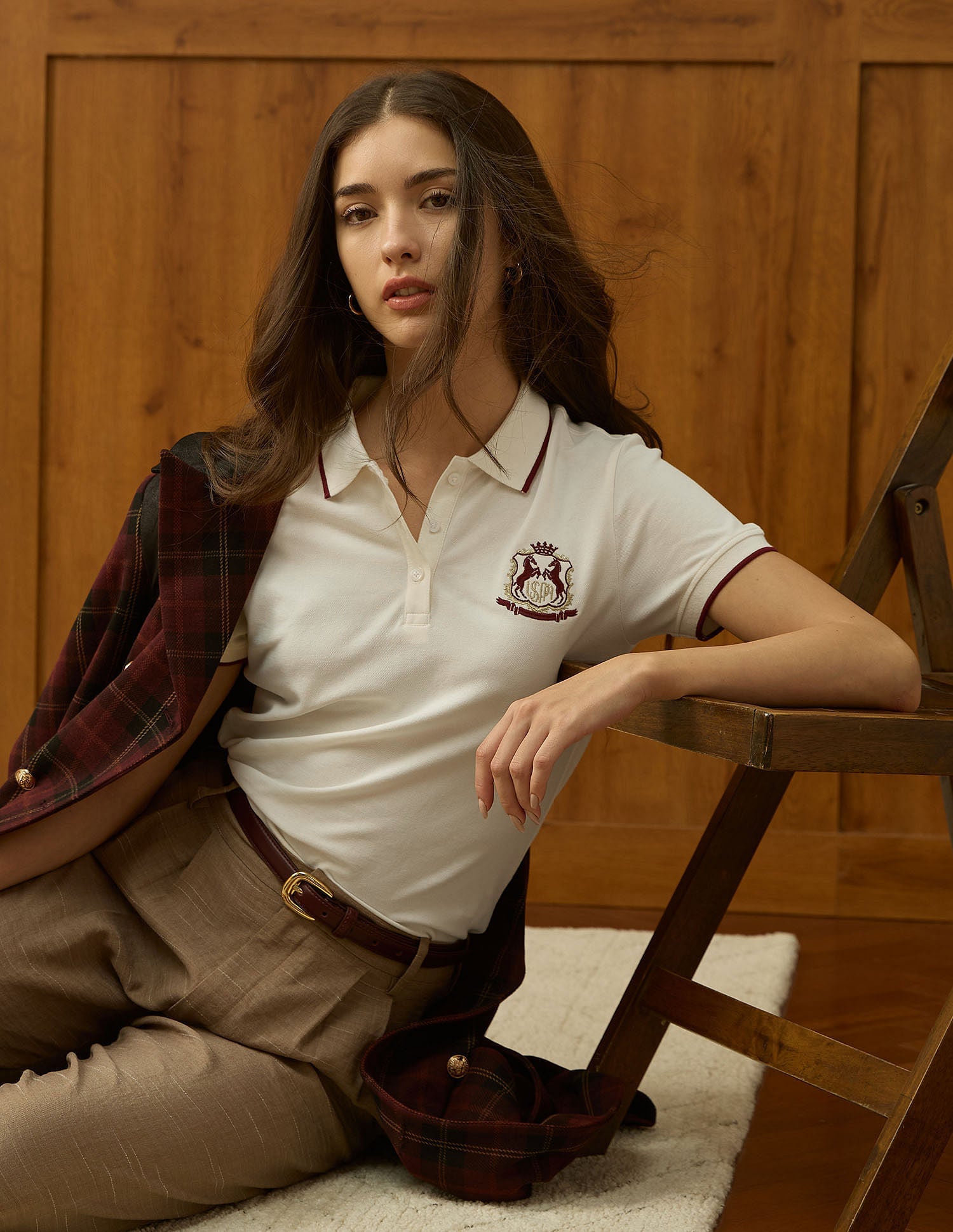 Regular Fit Solid Polo Shirt