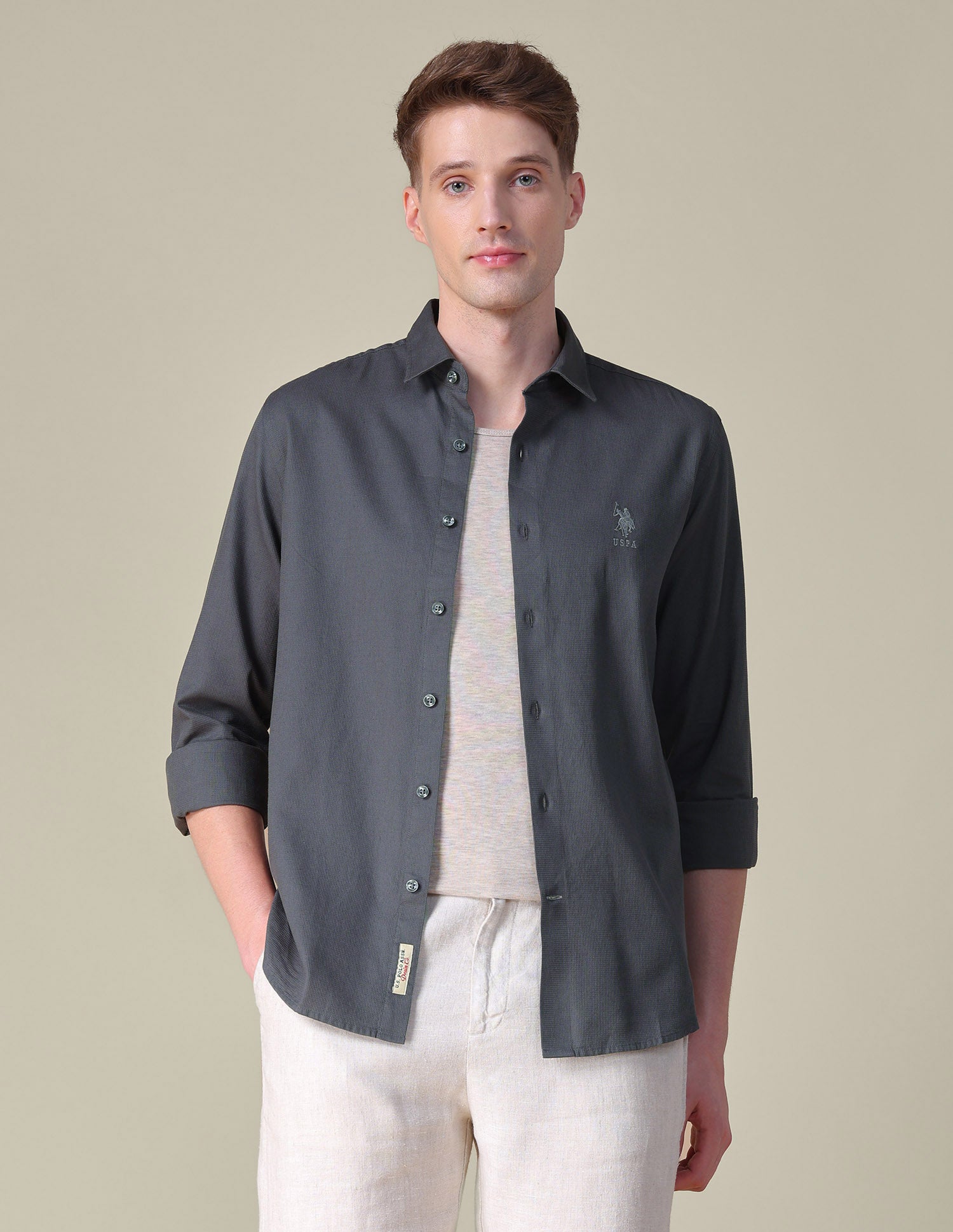 Dobby Regular Fit Shirt