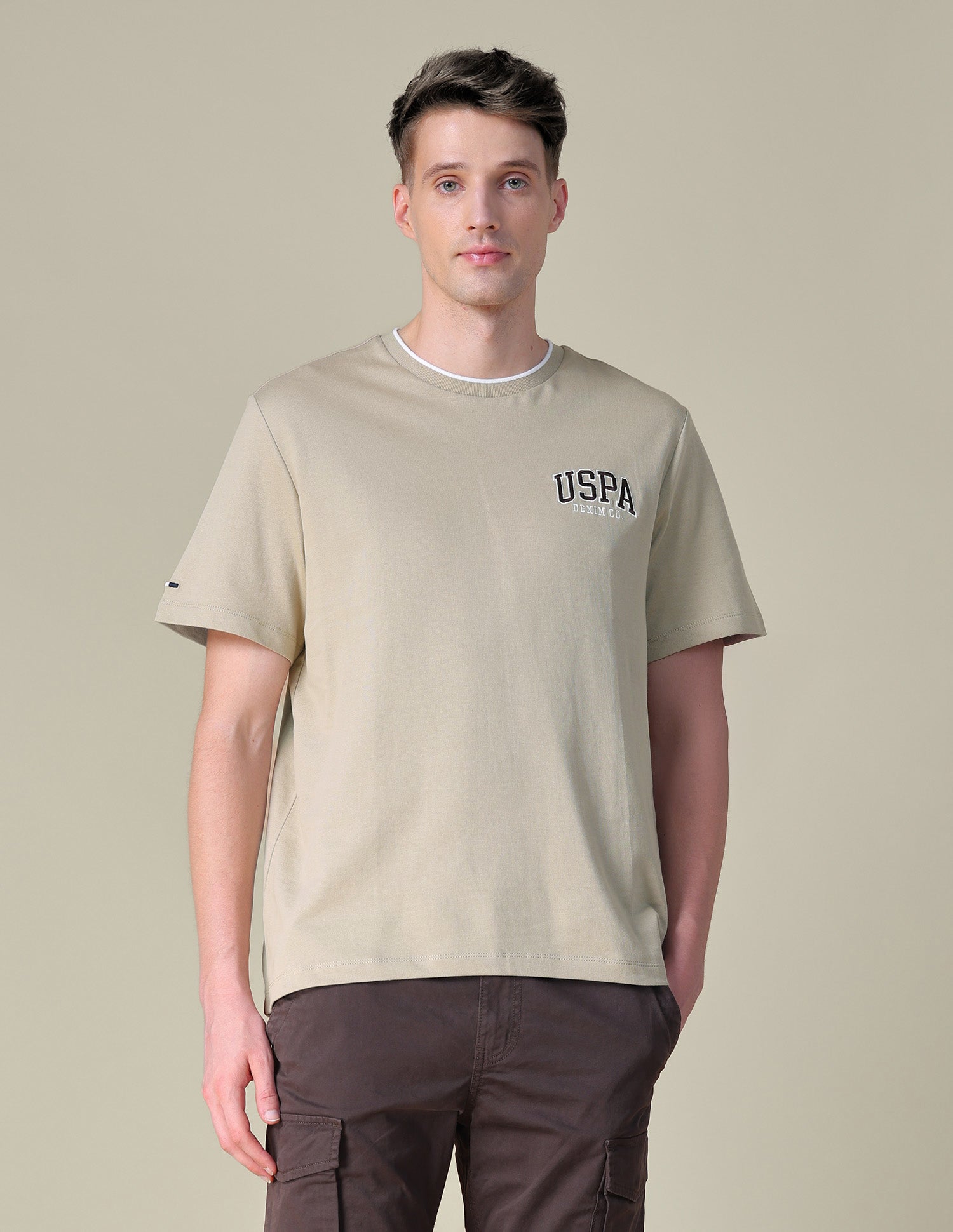 Solid Relaxed Fit T-Shirt