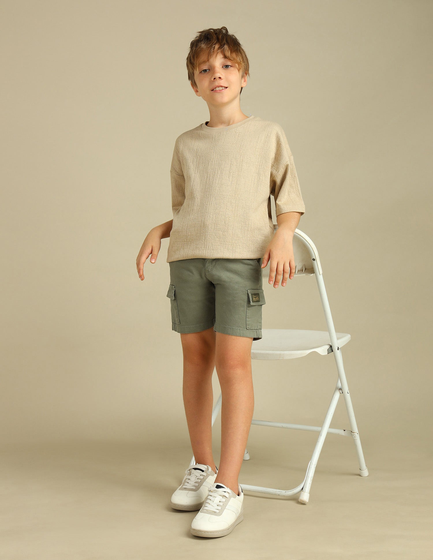 Boys Pure Cotton Regular Fit Shorts