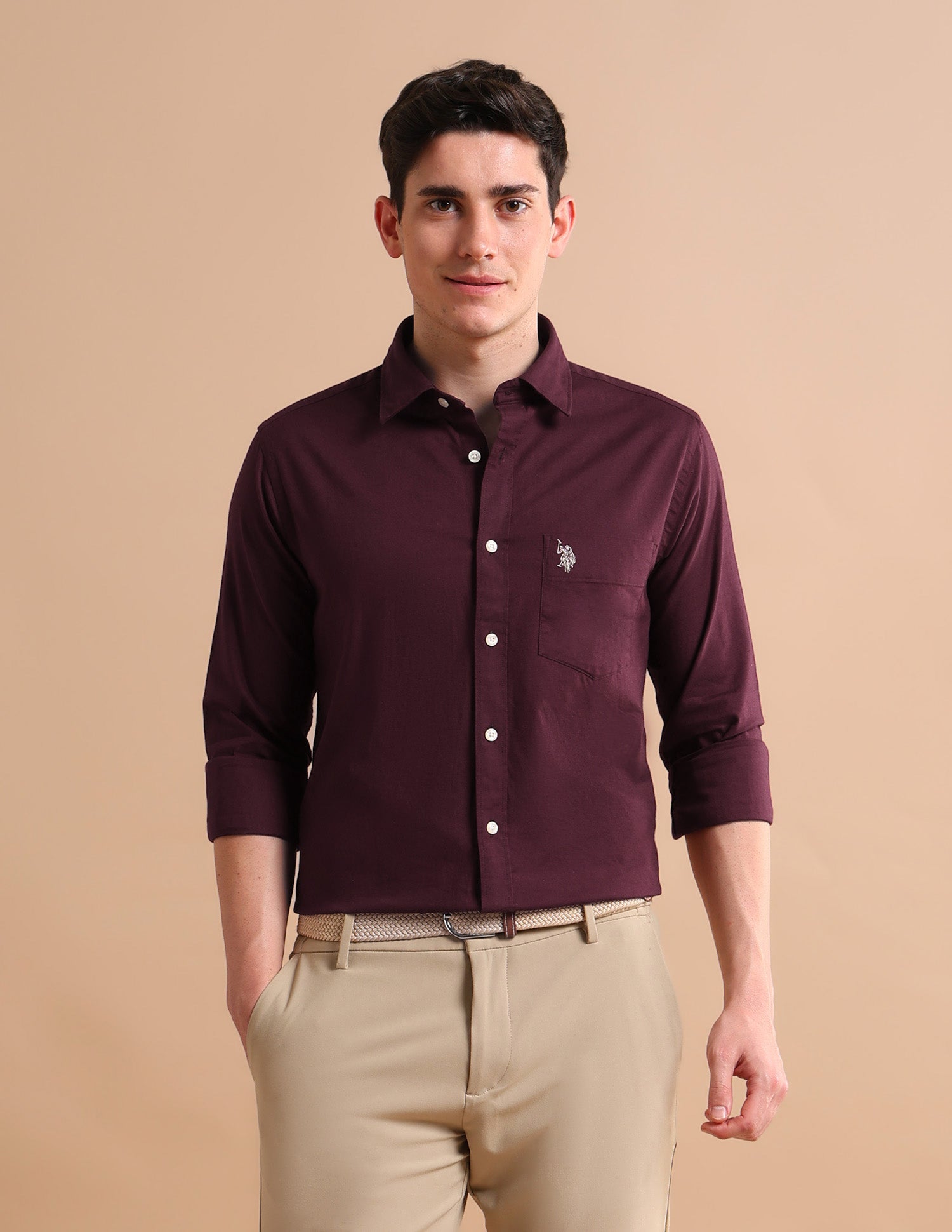 Stretchy Twill Shirt